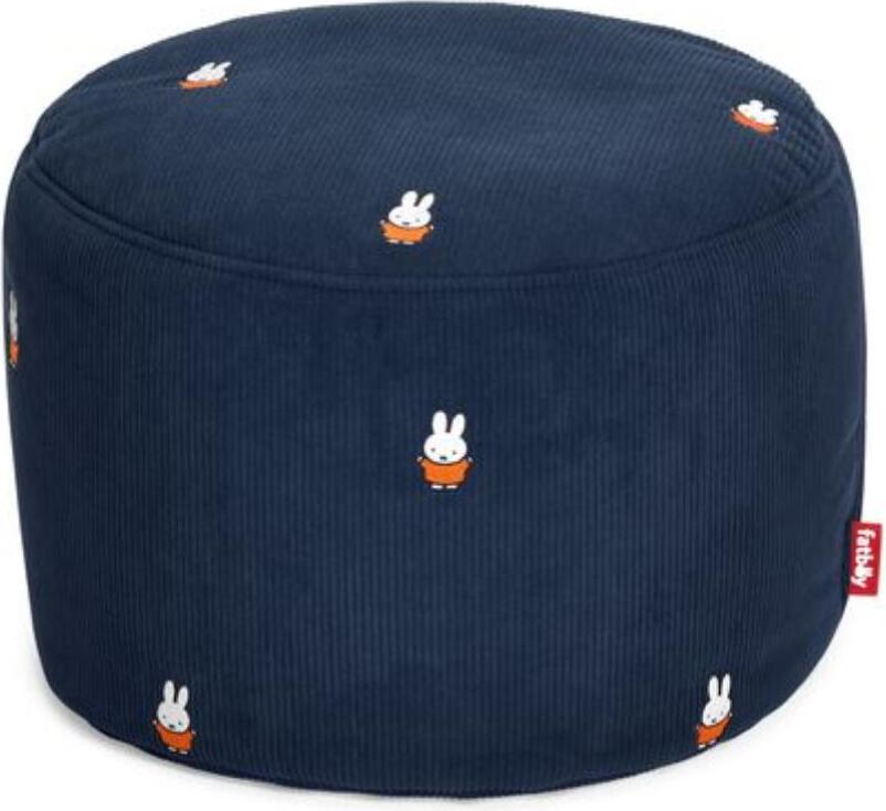 Puf dziecięcy Miffy 50 cm granatowy