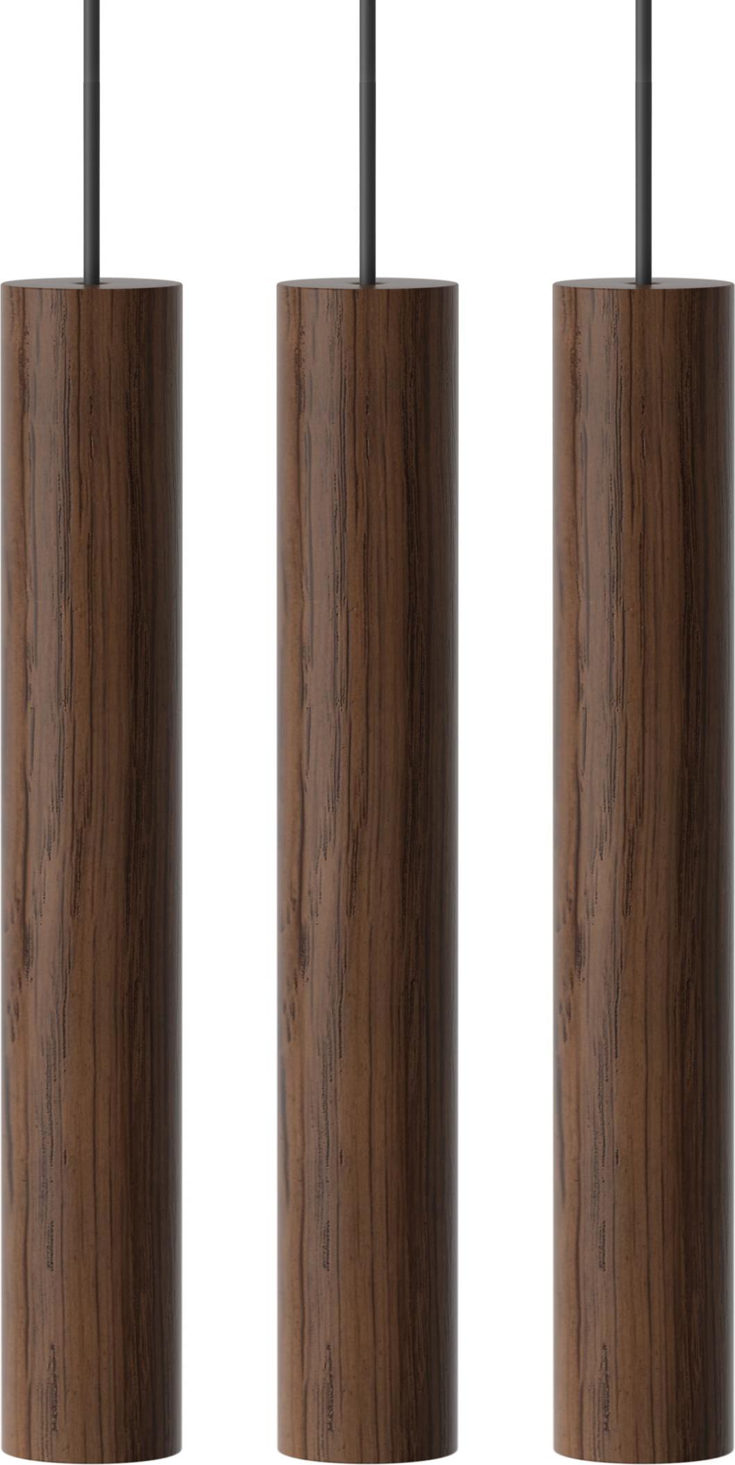 Lampa wisząca Chimes Cluster 3 ciemna