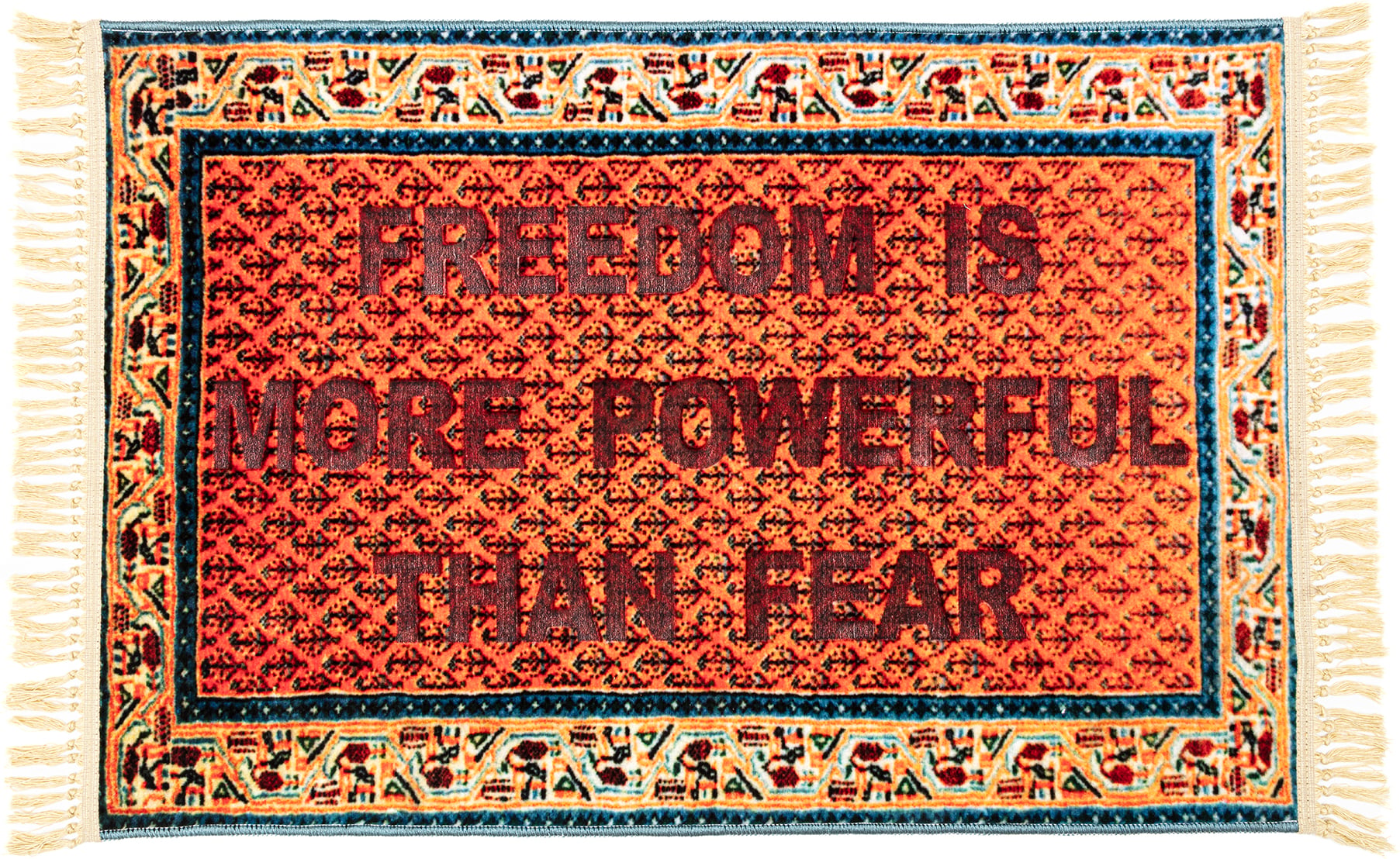 Dywan Burnt Freedom 80 x 120 cm
