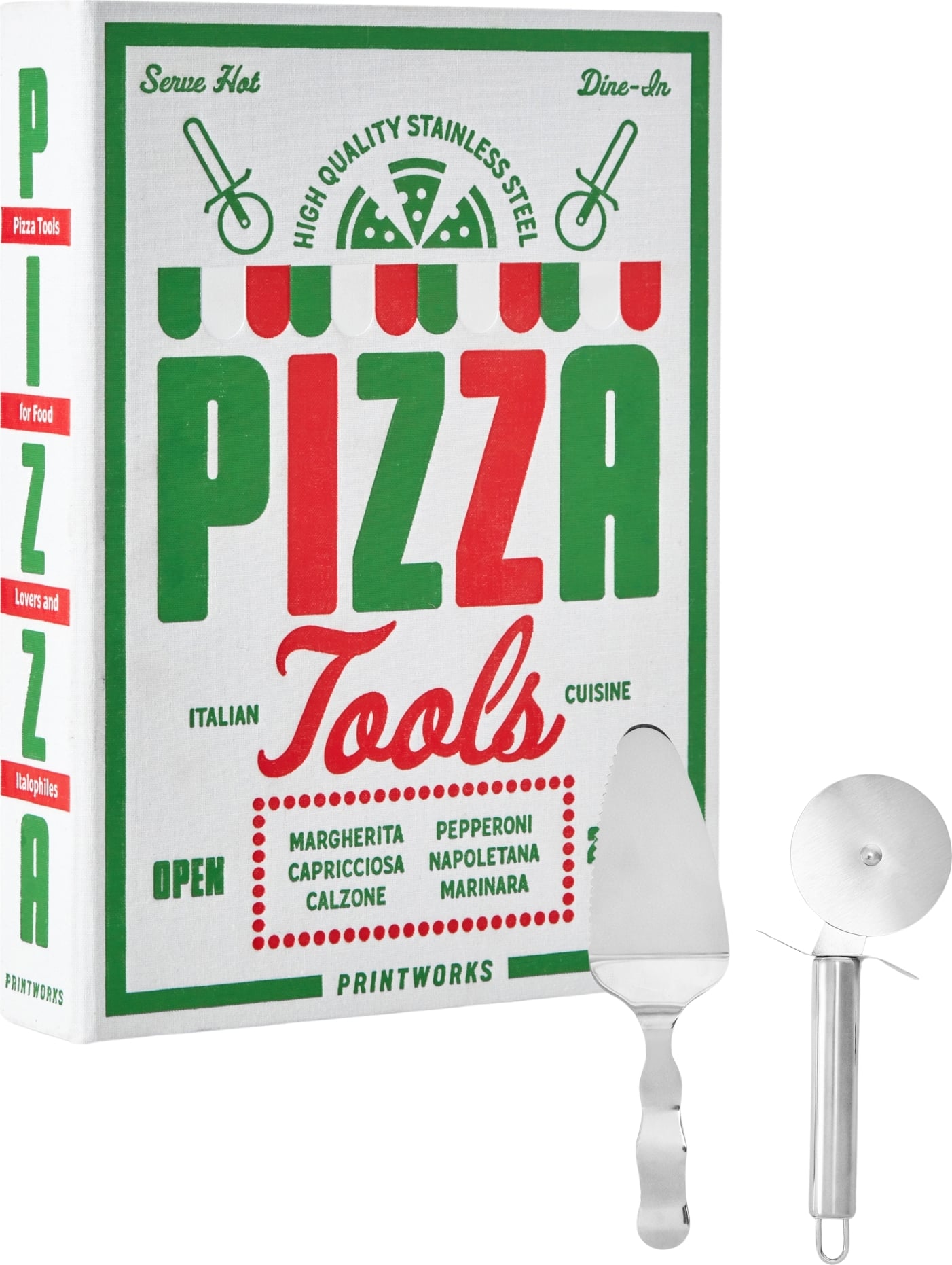 Nóż i łopatka do pizzy The Essentials w pudełku prezentowym 2 el.