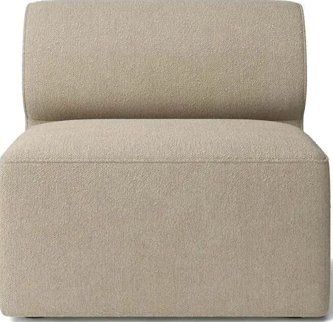 Element środkowy sofy modułowej Eave Bouclé 75 x 96 cm beżowy