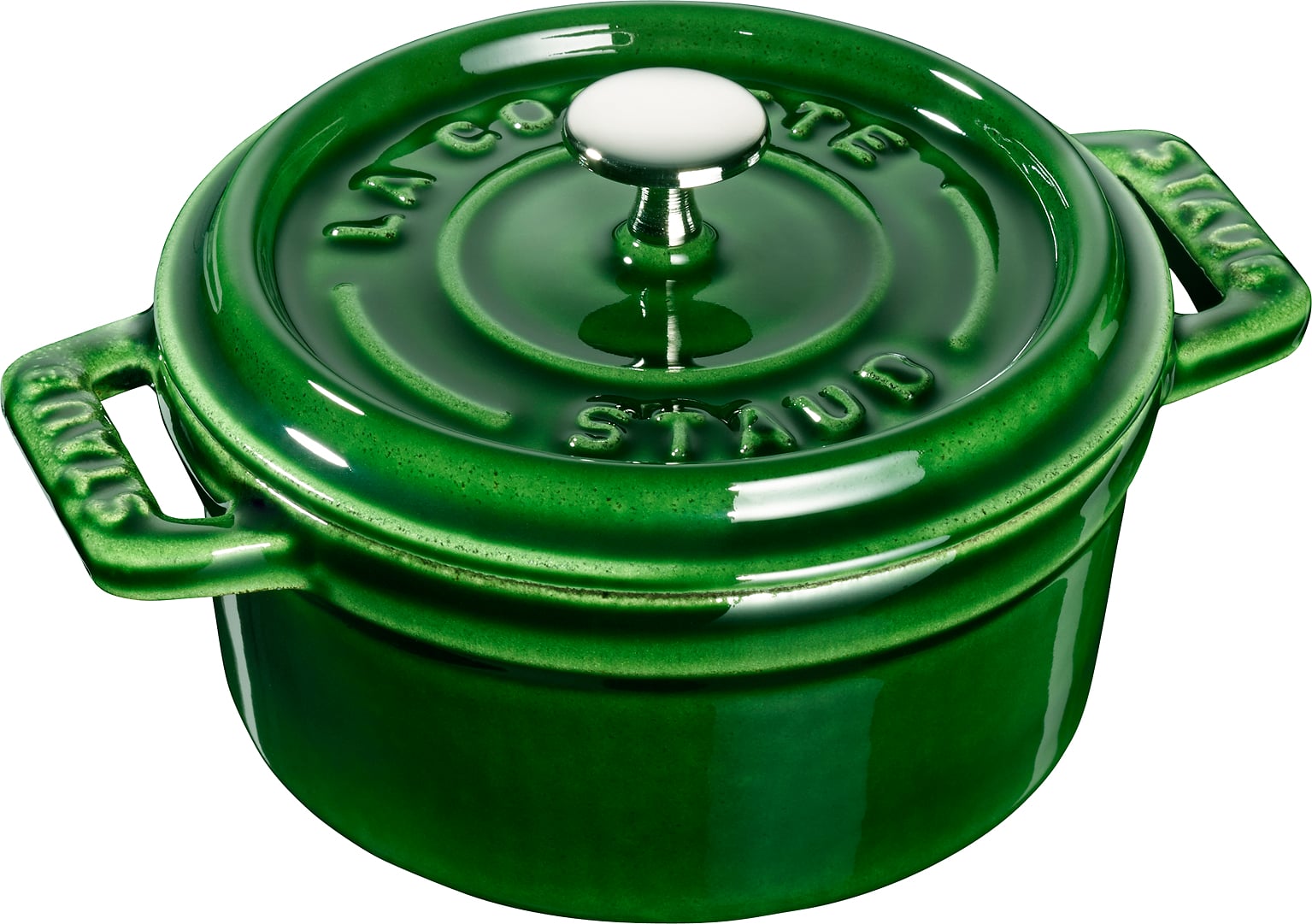 Garnek Mini Cocotte 250 ml zielony żeliwny