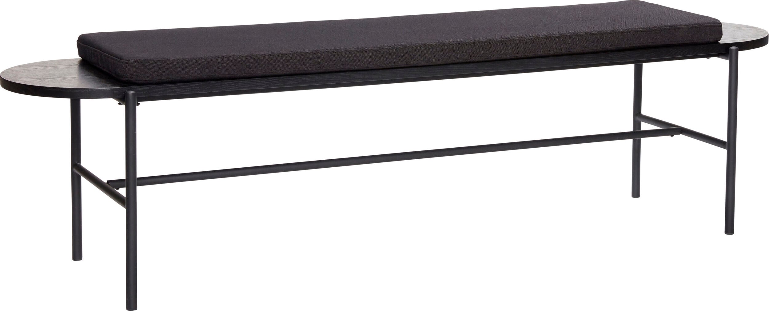 Ławka Norm 180 cm czarna