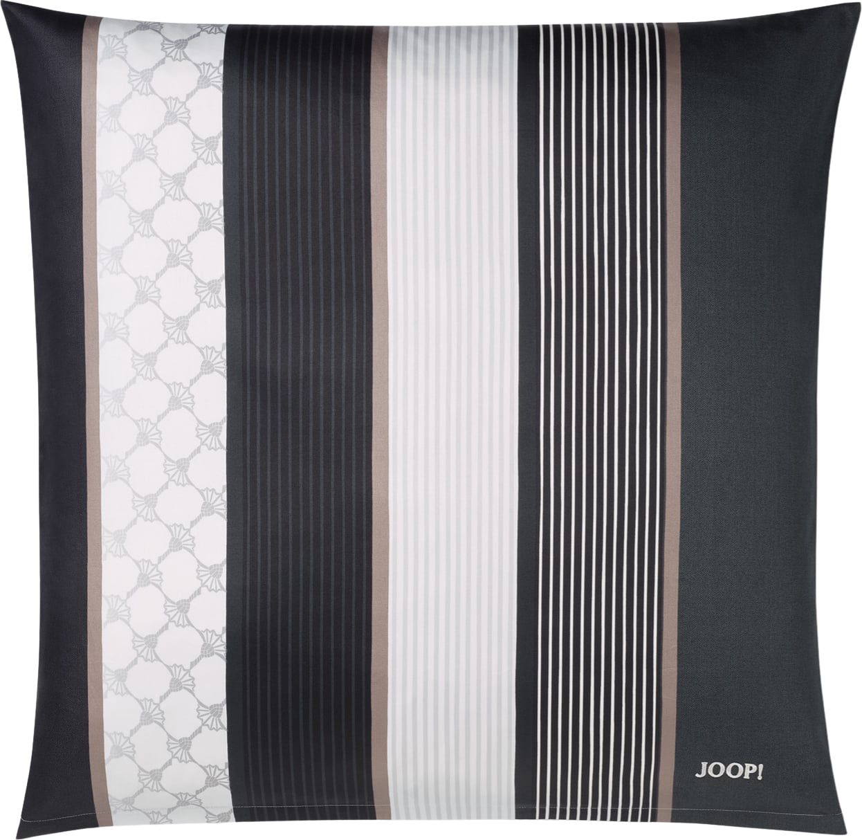 Poszewka na poduszkę Cornflower Stripes 40 x 80 cm deep Stone z bawełny satynowej