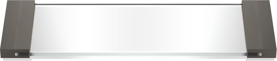 Taca łazienkowa Corner 12 x 34 cm ciemny metal mat