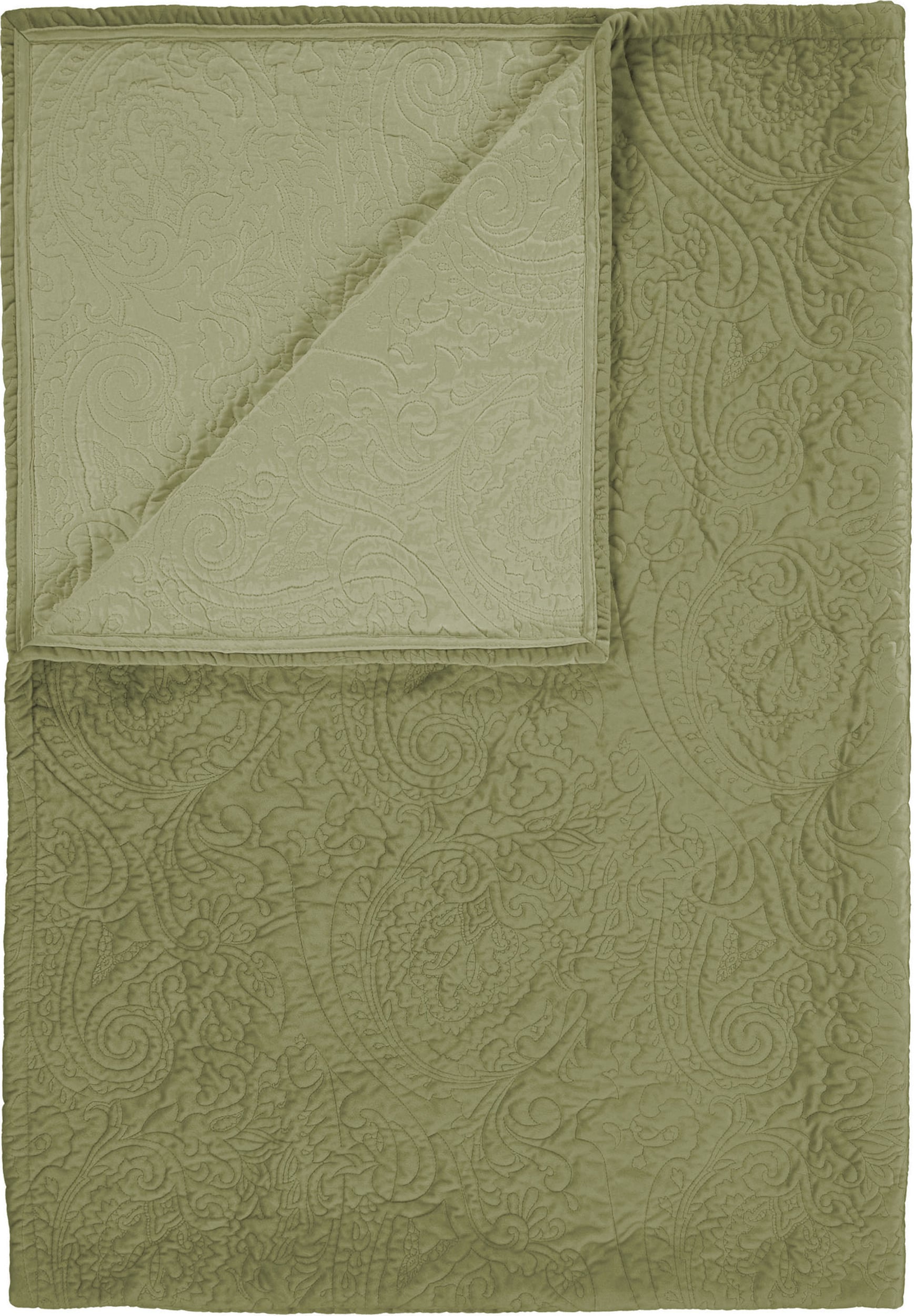 Narzuta Roeby zielona 220 x 265 cm