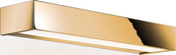 Lampa ścienna Box LED 2700K 40 cm złota
