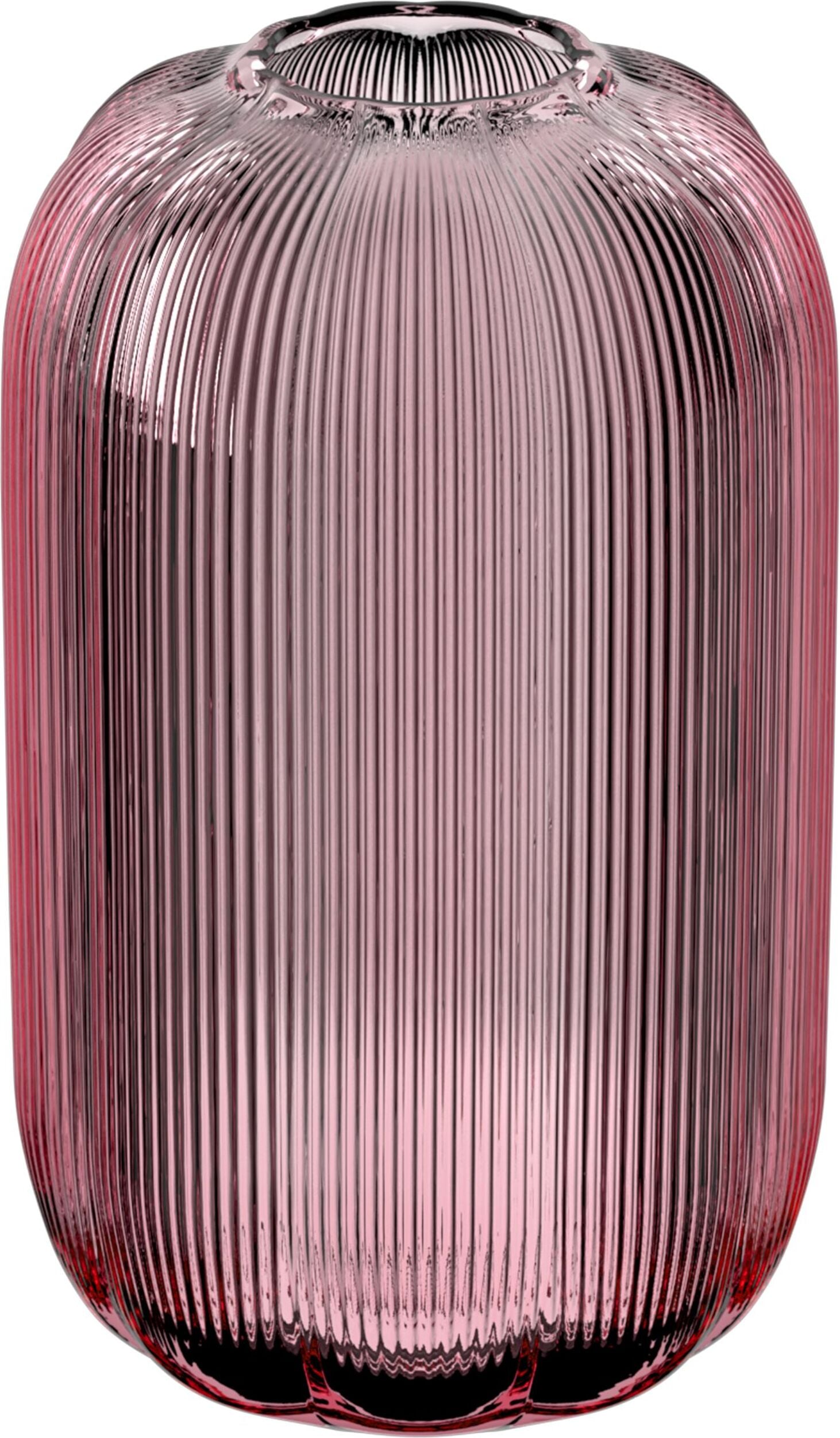 Wazon Fleur 28 cm różowy