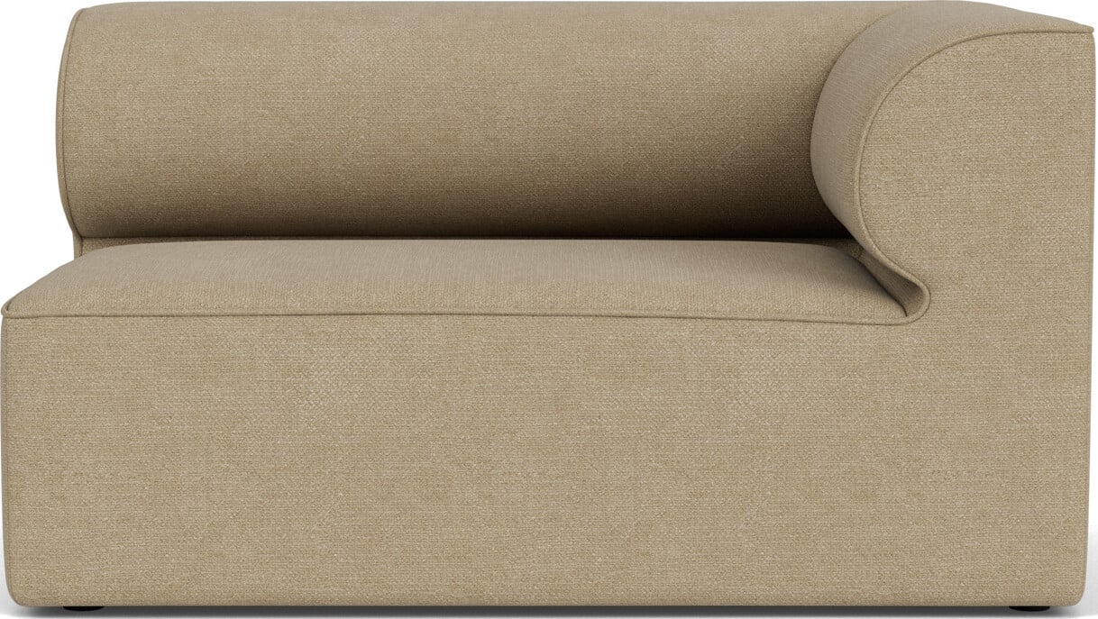 Narożnik prawostronny sofy modułowej Eave Bouclé 86 x 129 cm beżowy