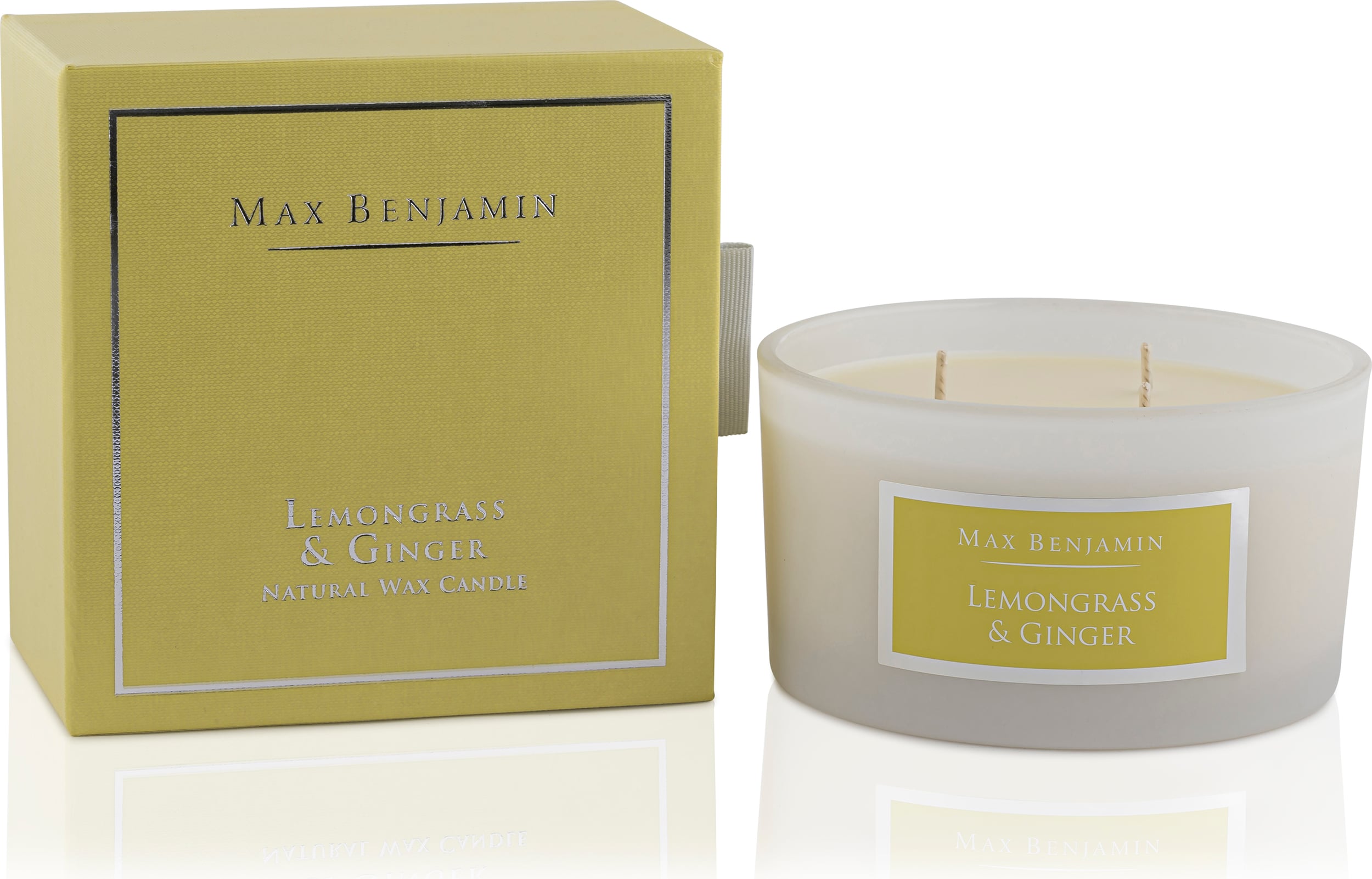 Świeca Lemongrass & Ginger z 3 knotami