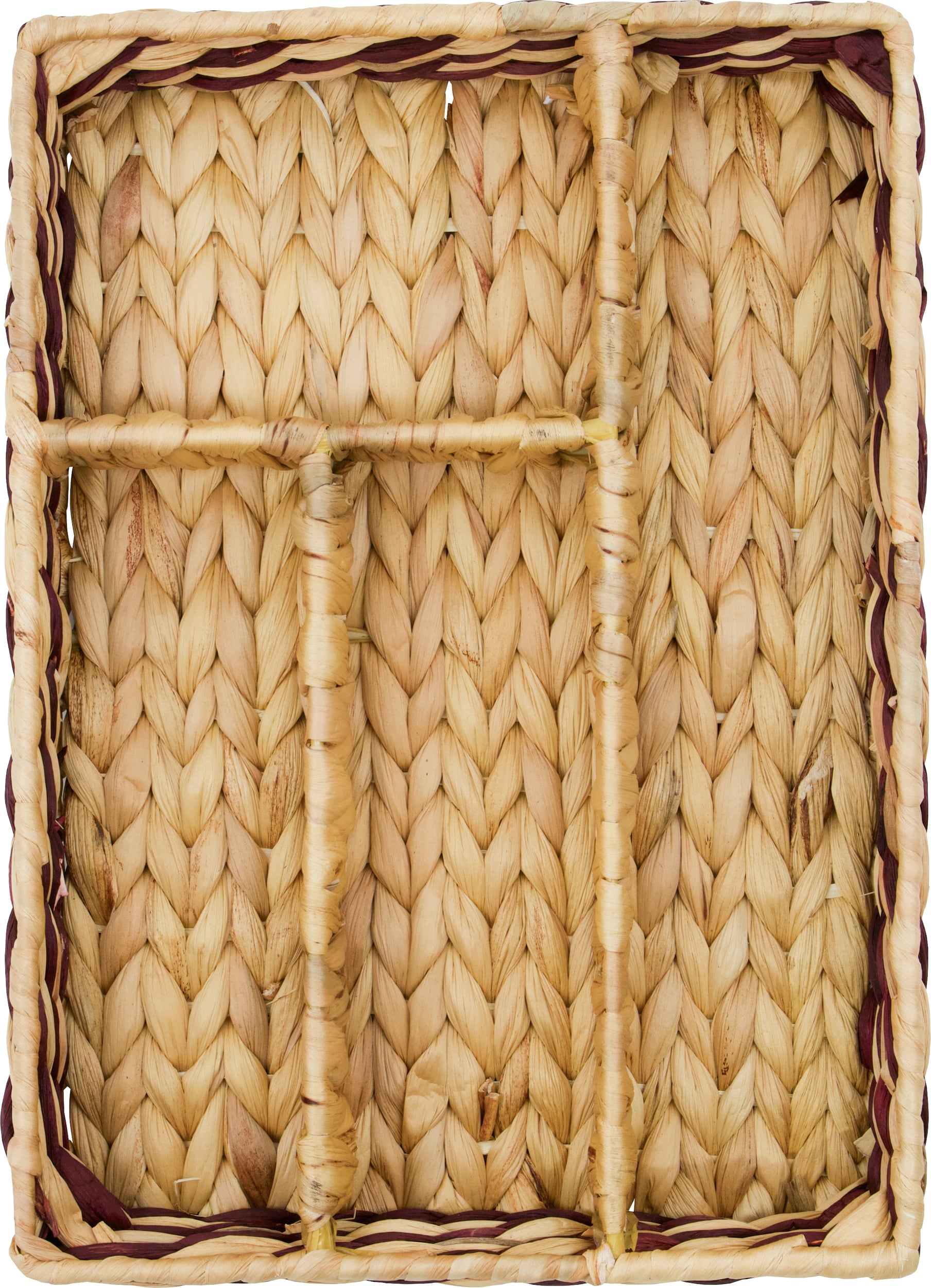 Organizer na sztućce do szuflad HDOrgi 35 x 25 cm brązowo-beżowy