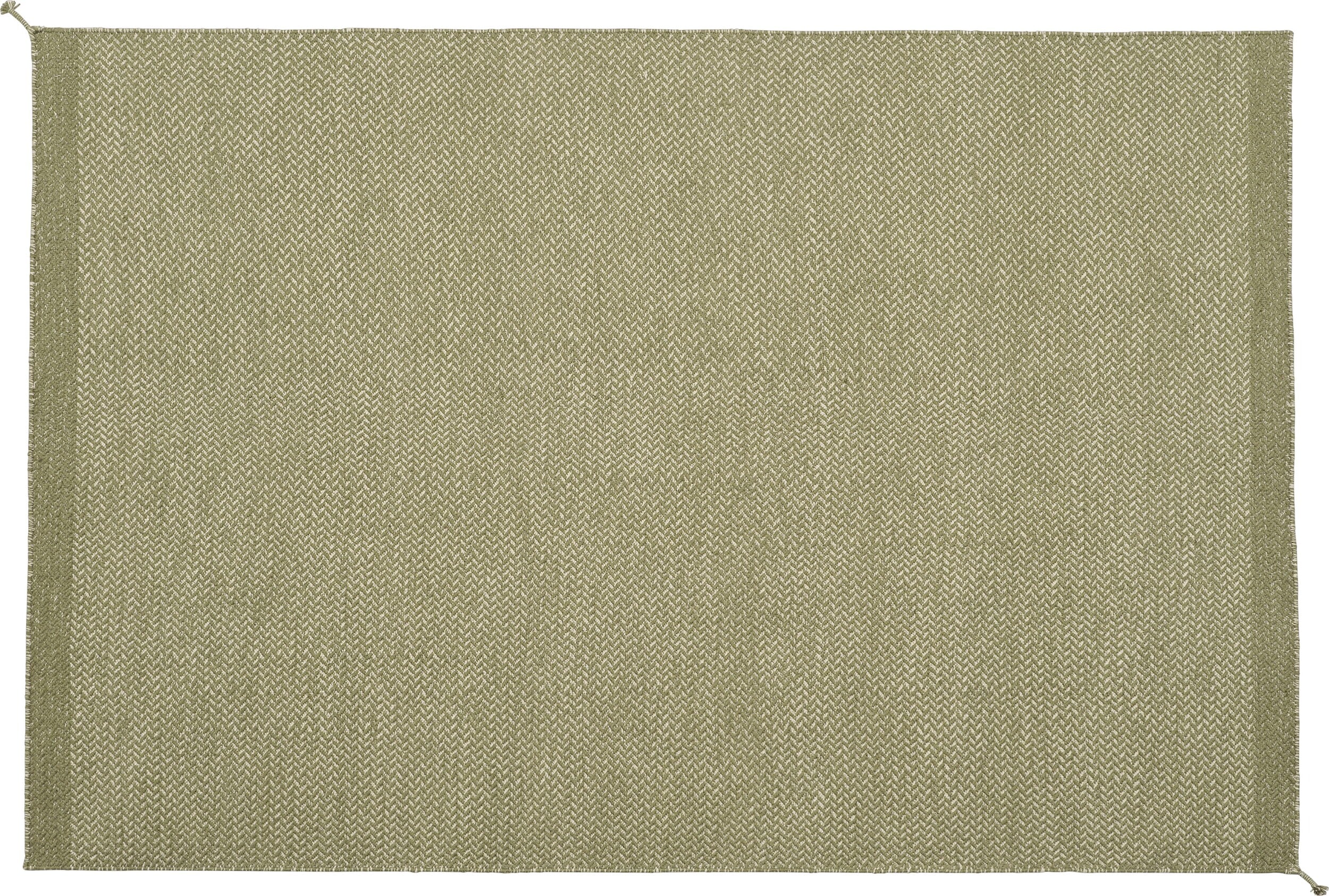Dywan Ply 170 x 240 cm zielony z recyklingu