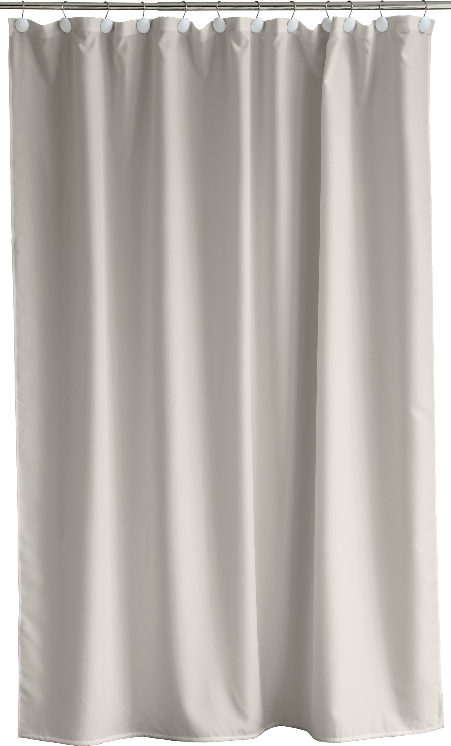 Zasłona prysznicowa Comfort 180 x 200 cm beżowa z recyklingu