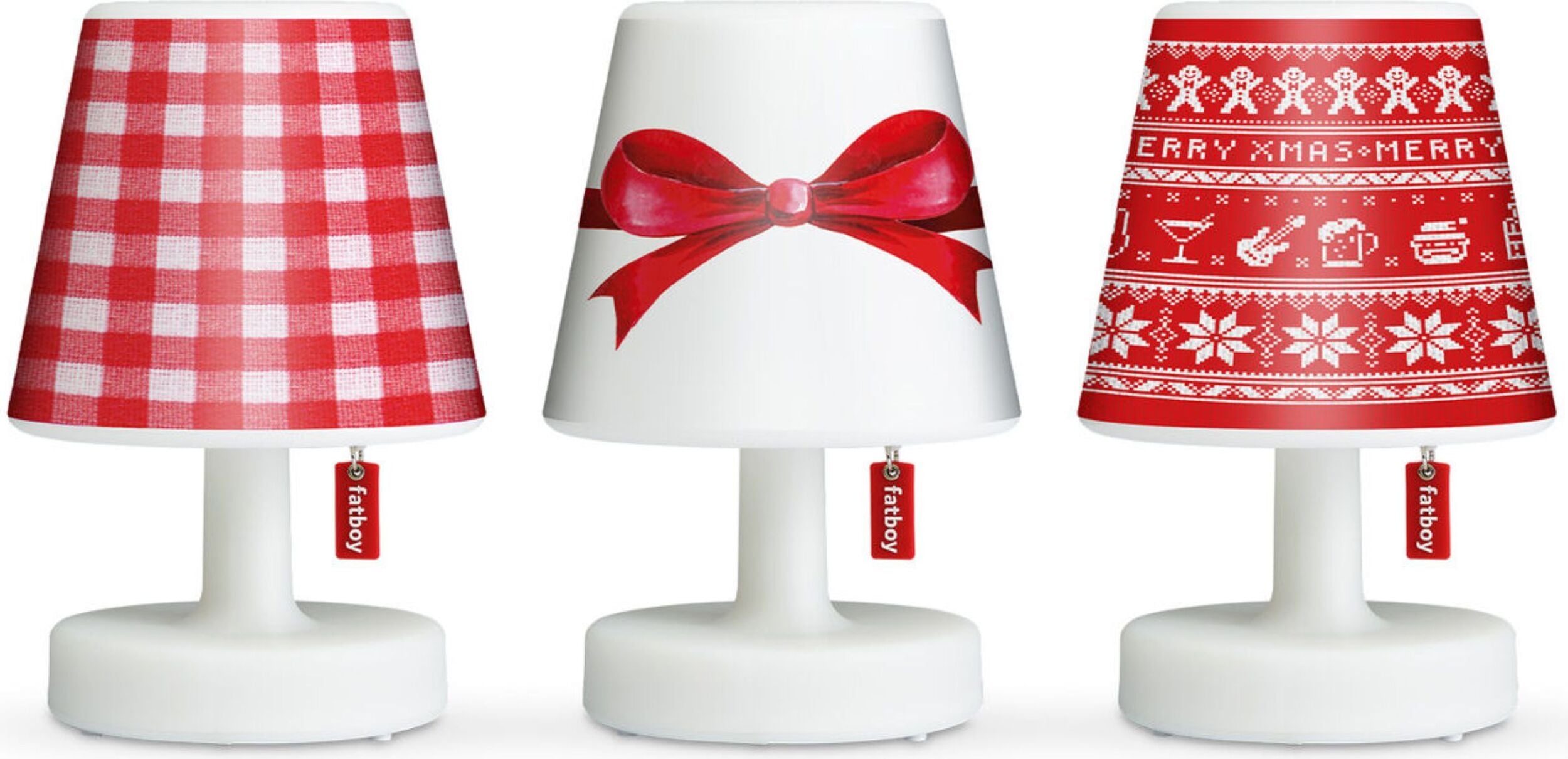 Abażury X-mas Cappie Surprise do lampy Edison The Mini 3 szt.