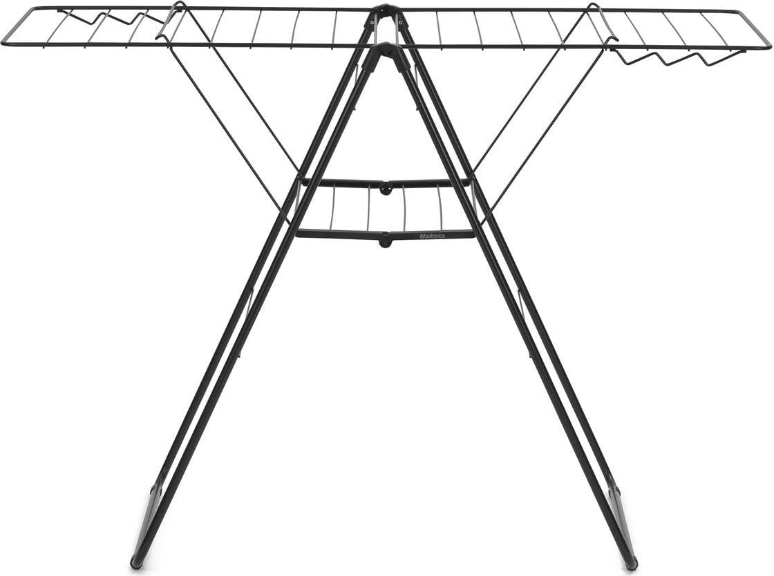Suszarka do ubrań Hangon 127 cm matowa czarna
