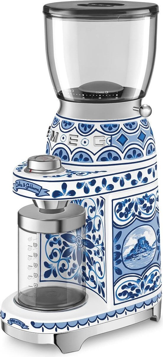 Młynek do kawy elektryczny D&G Blu Mediterraneo