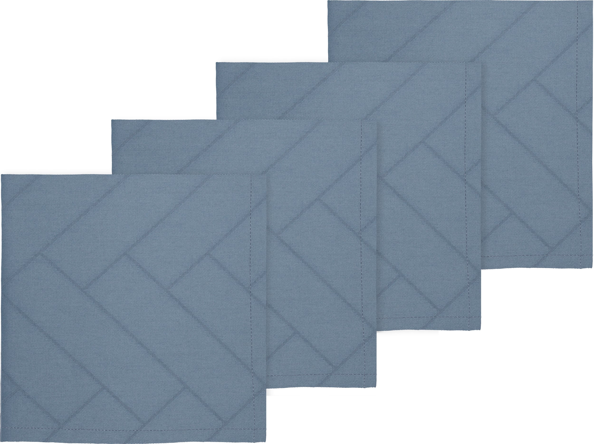 Serwetki Tiles Damask błękitne 4 szt.