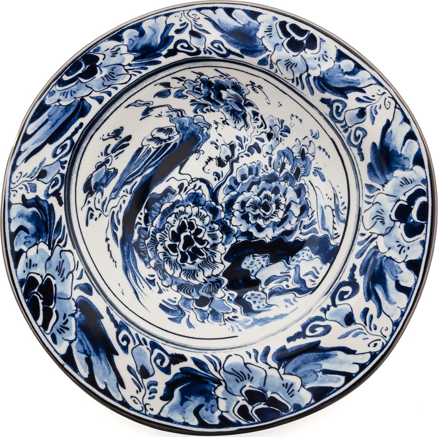Talerz głęboki Diesel Classics on Acid Flower Bird 25 cm