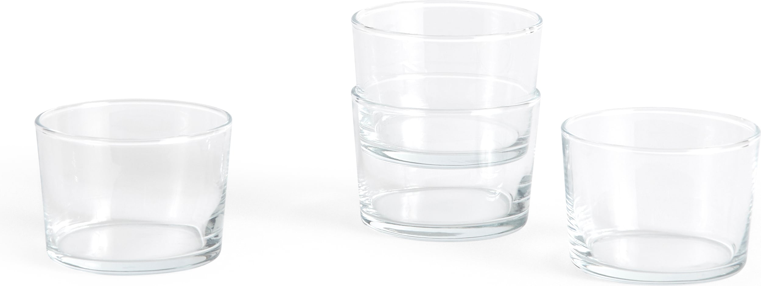 Szklanki Hay 220 ml przezroczyste 4 szt.