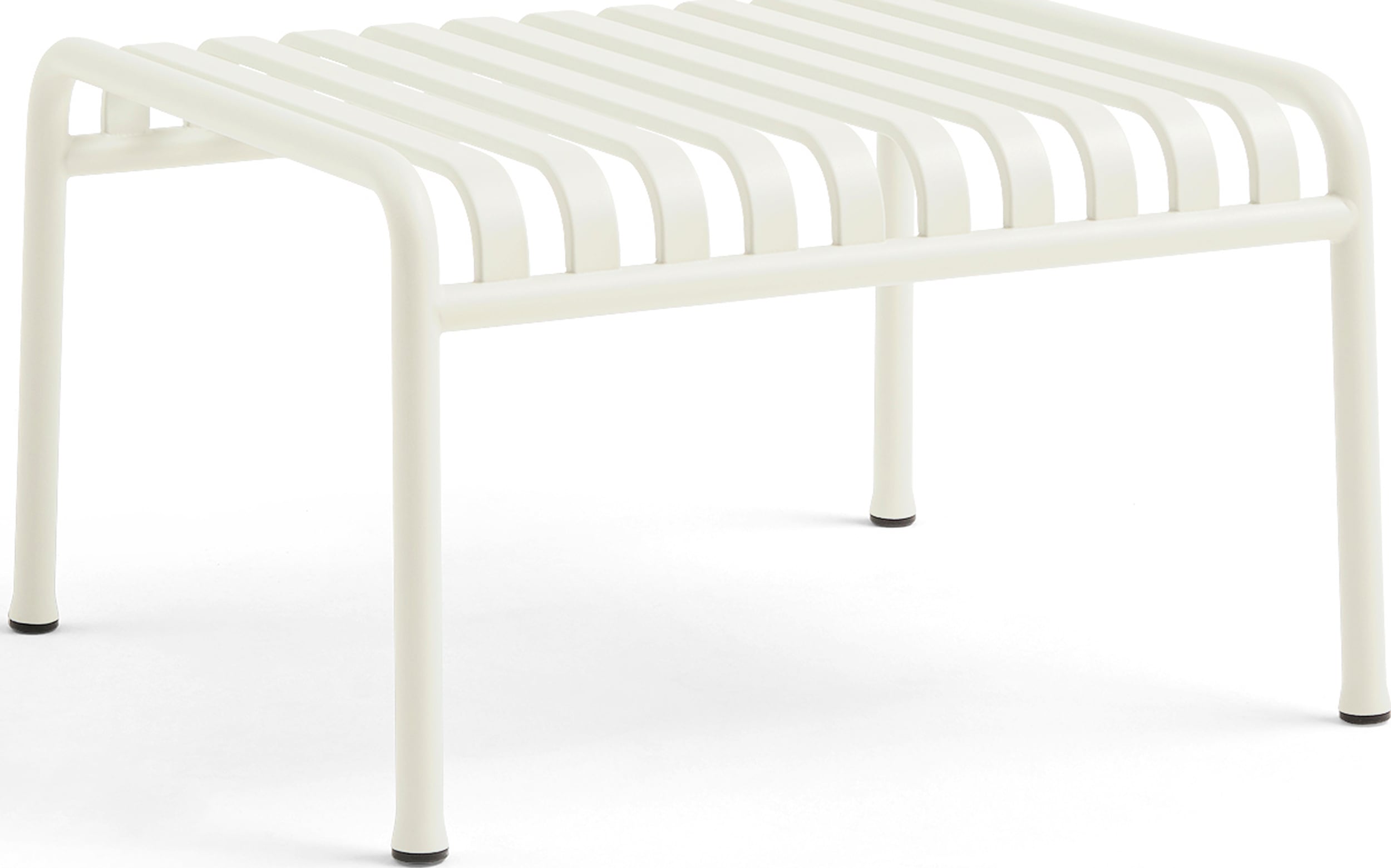 Siedzisko ogrodowe Palissade 37 cm białe