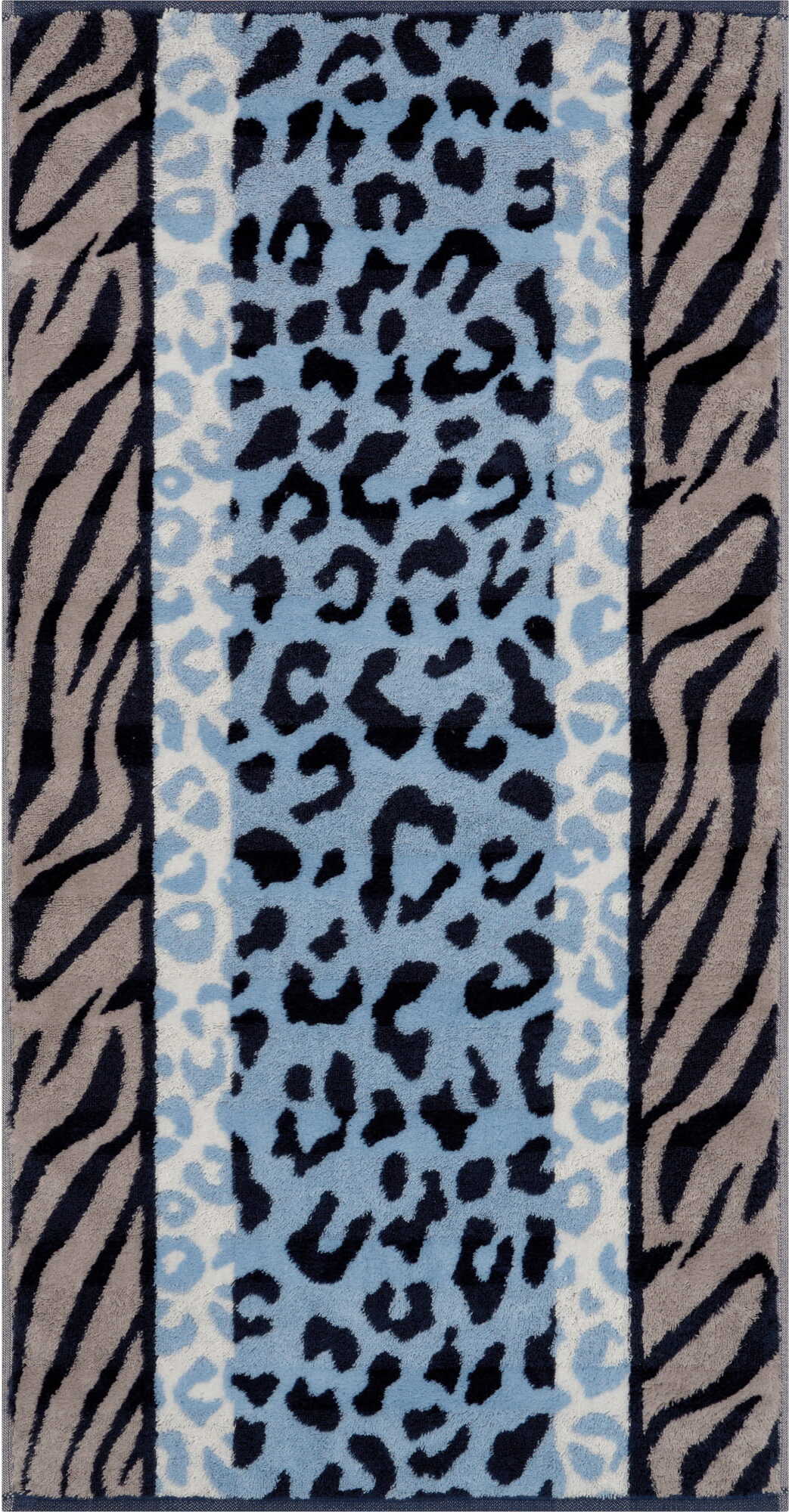 Ręcznik kąpielowy Noblesse Animal 80 x 150 cm błękitny
