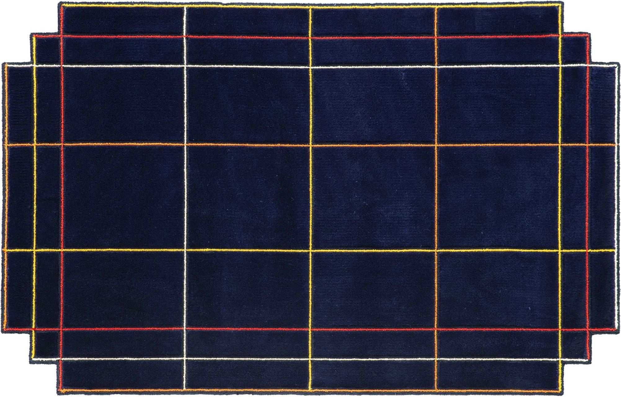 Dywan Volentieri Finestra granatowy 170 x 270 cm