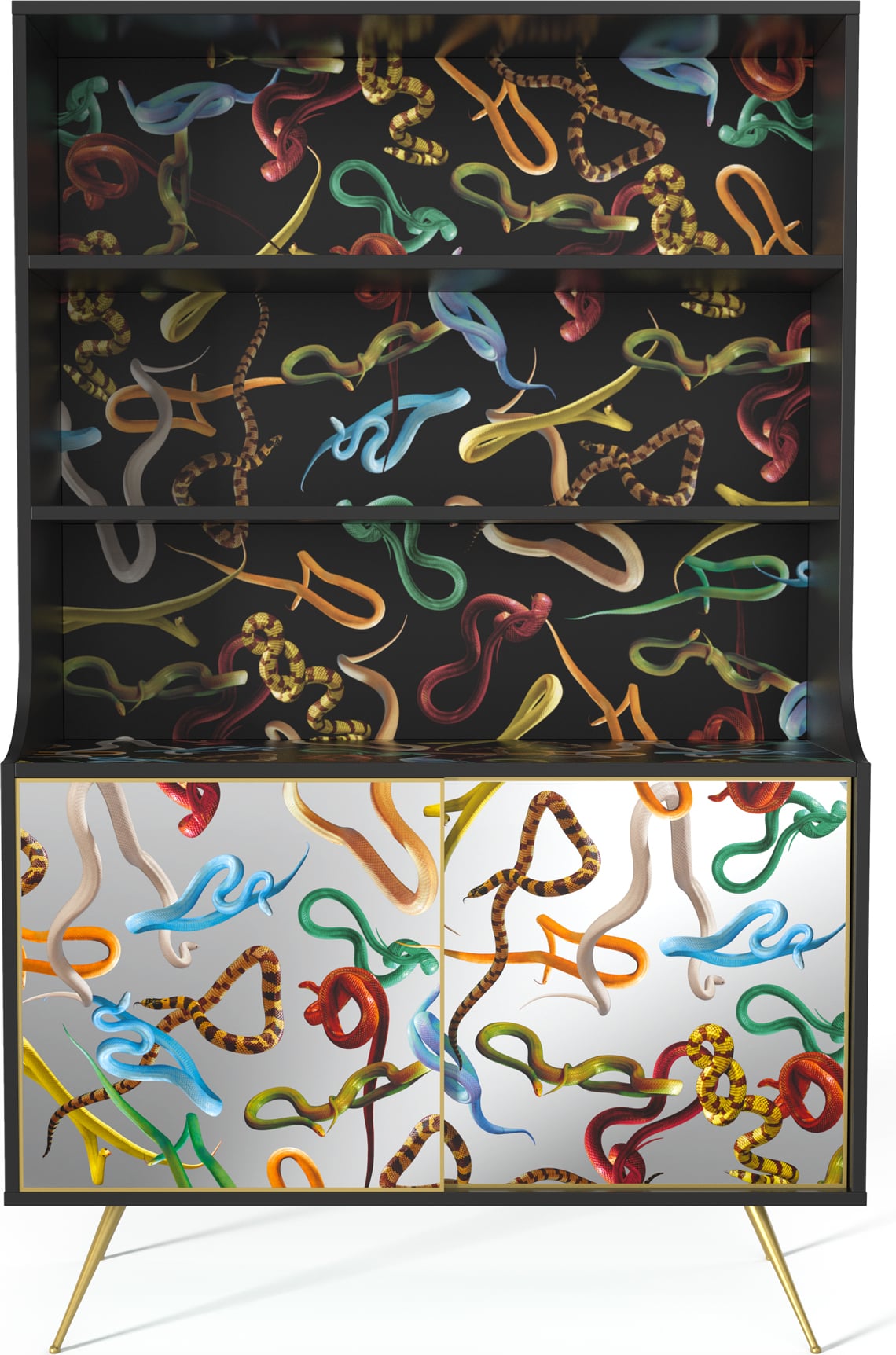 Regał na książki Toiletpaper Snakes
