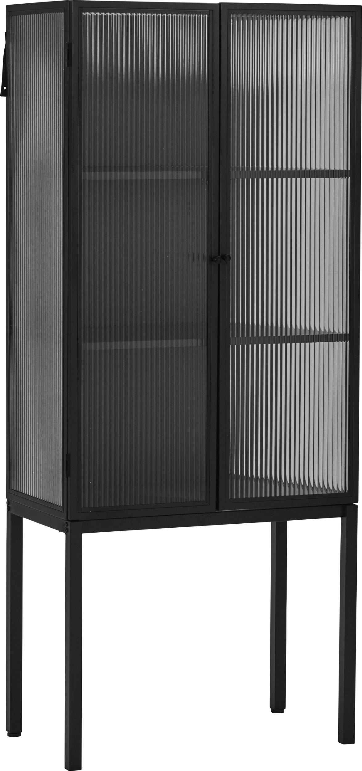 Szafka HDCabin 168 cm czarna na nóżkach