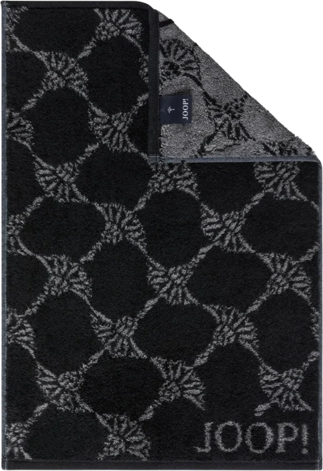Ręcznik do rąk Classic Cornflower 30 x 50 cm czarny