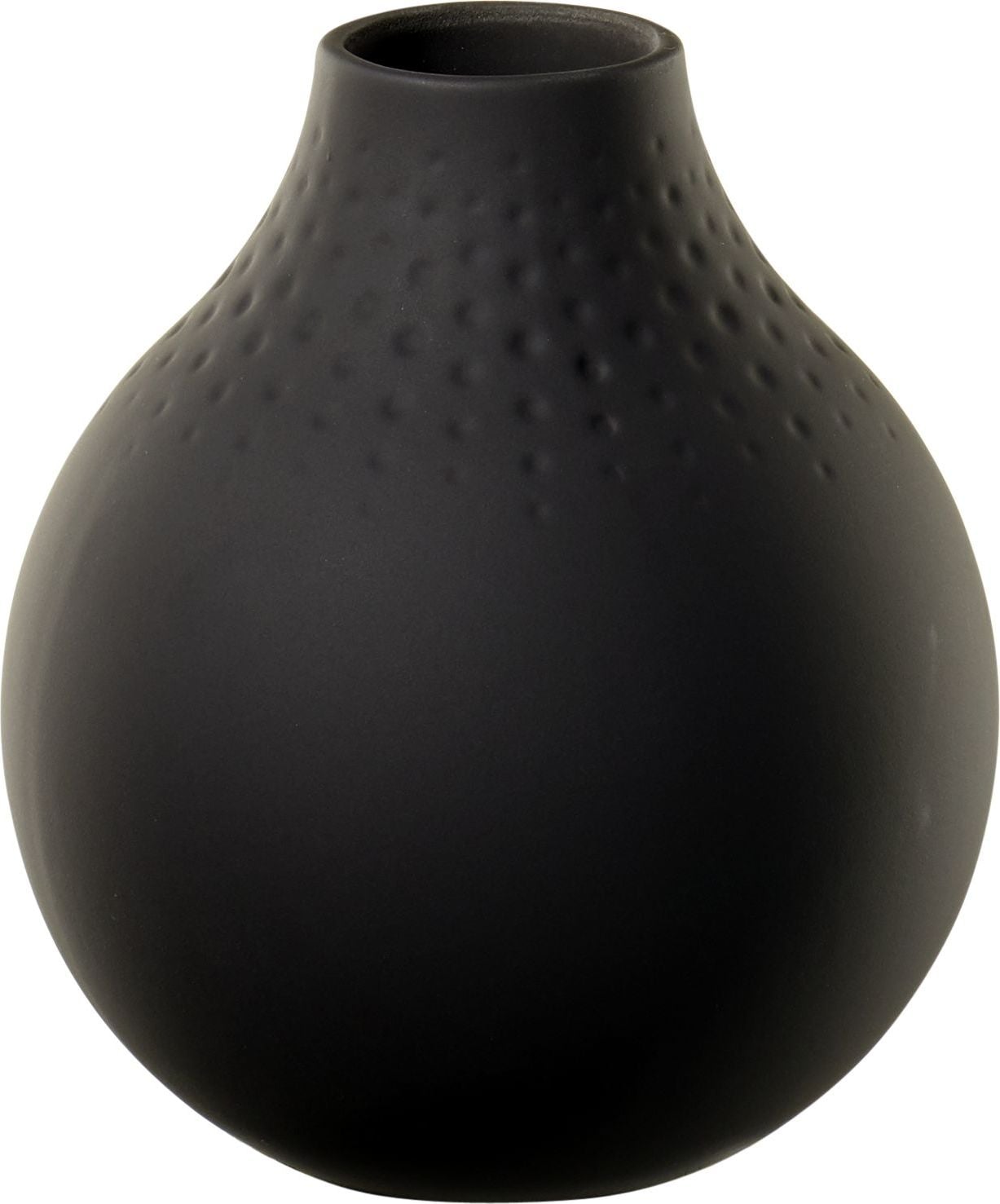 Wazon Perle Manufacture Collier Noir 12 cm