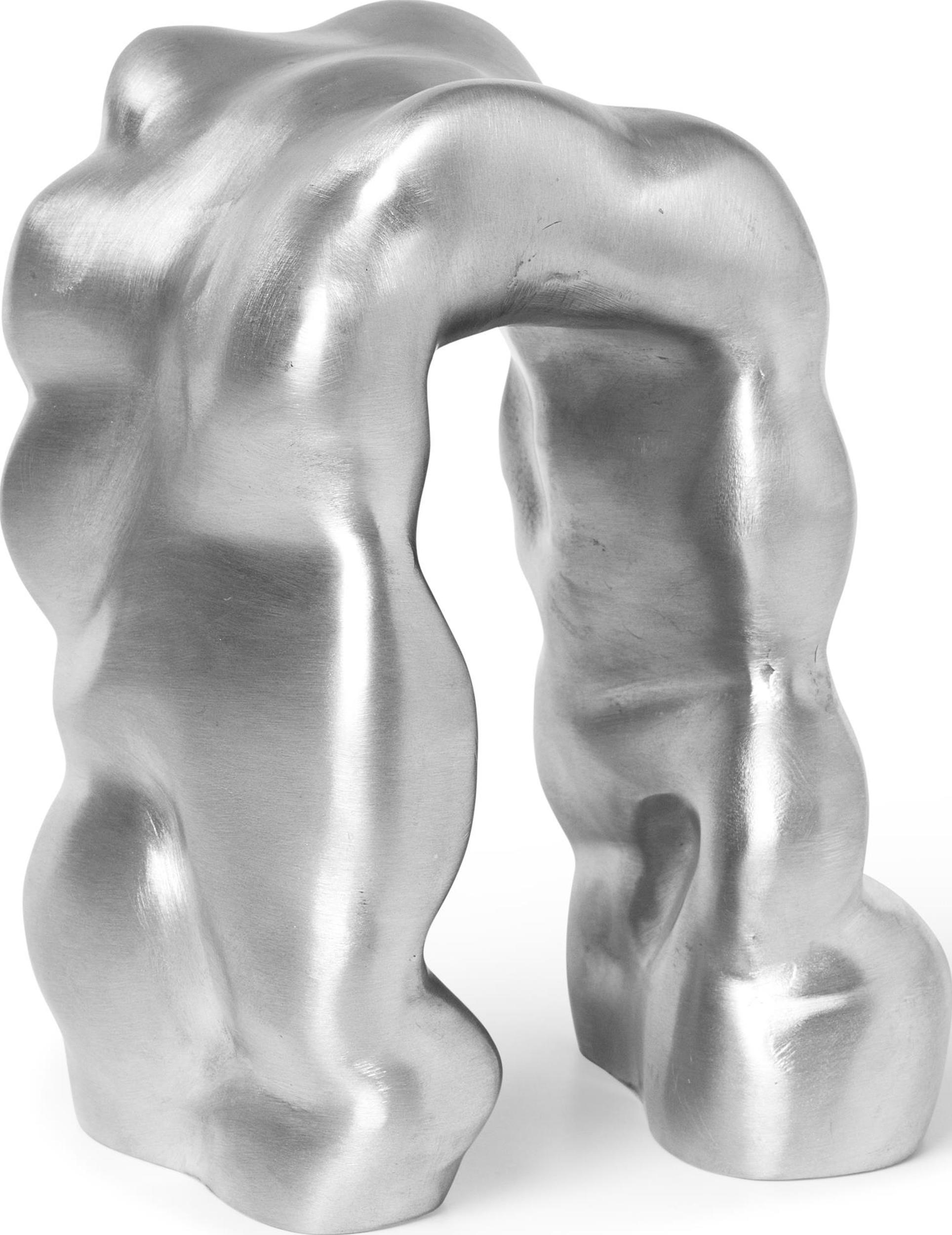 Dekoracja Morf aluminium szczotkowane