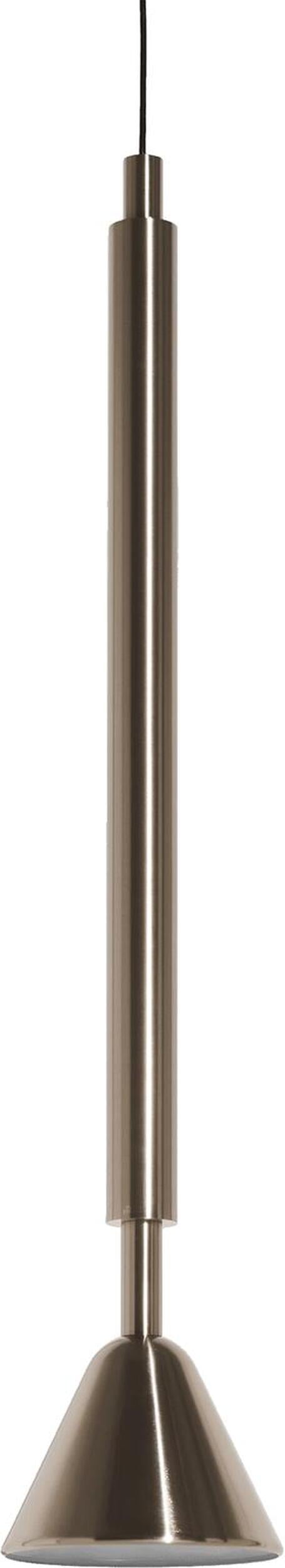 Lampa wisząca Pyl 970 L 110 cm srebrna