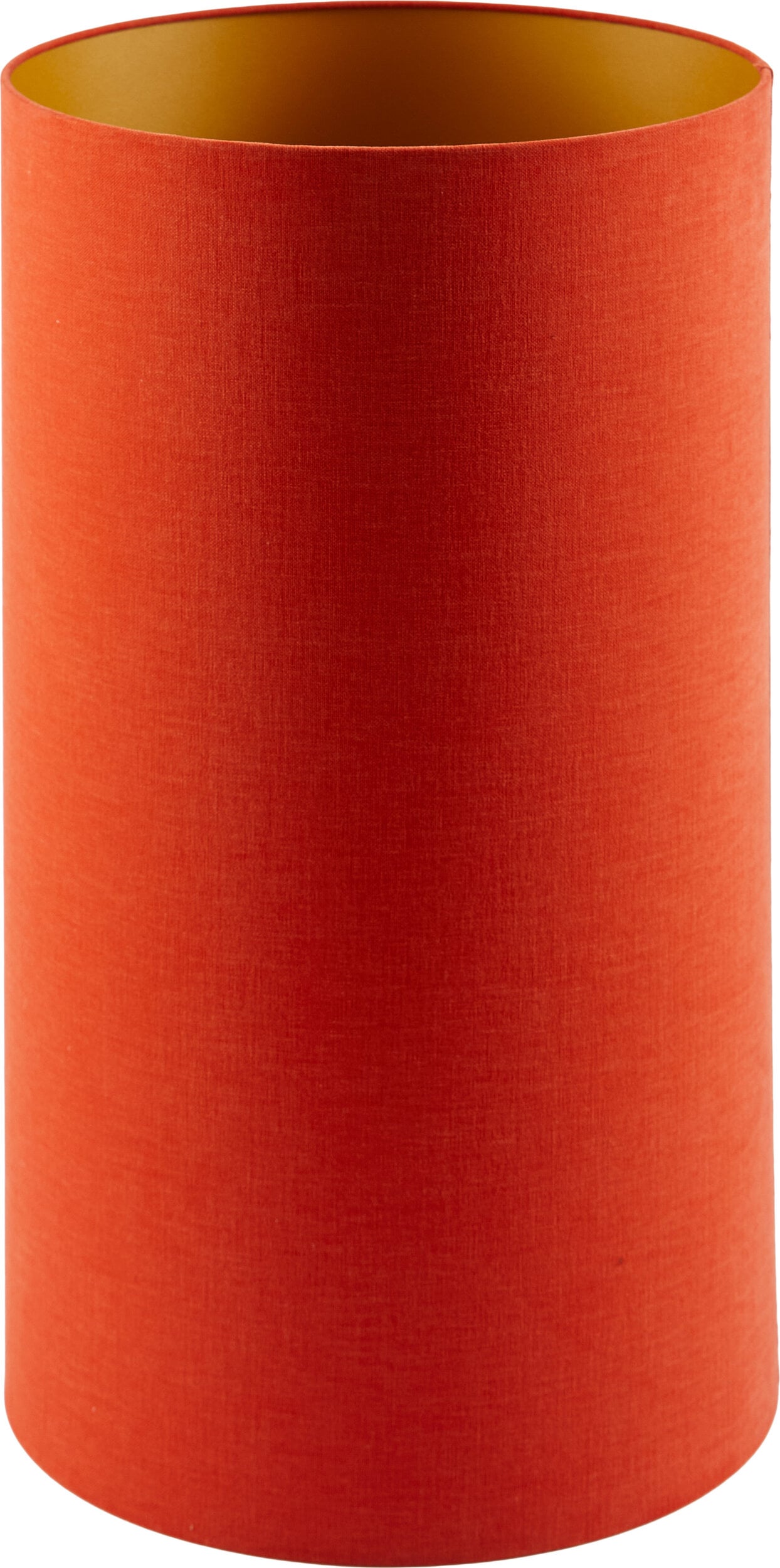 Abażur do lampy Soft Canvas 35 cm pomarańczowy
