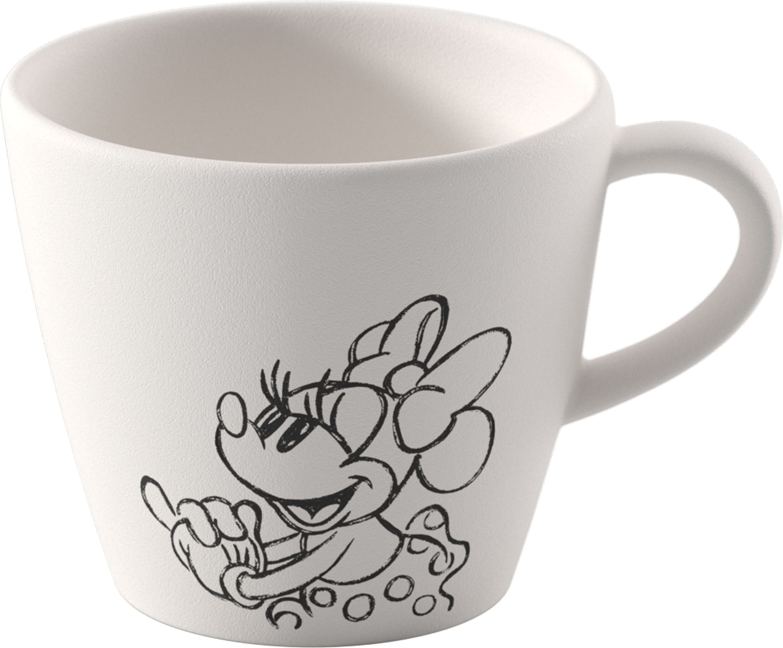 Filiżanka do espresso Manufacture Rock Mickey Mouse 60 ml biała