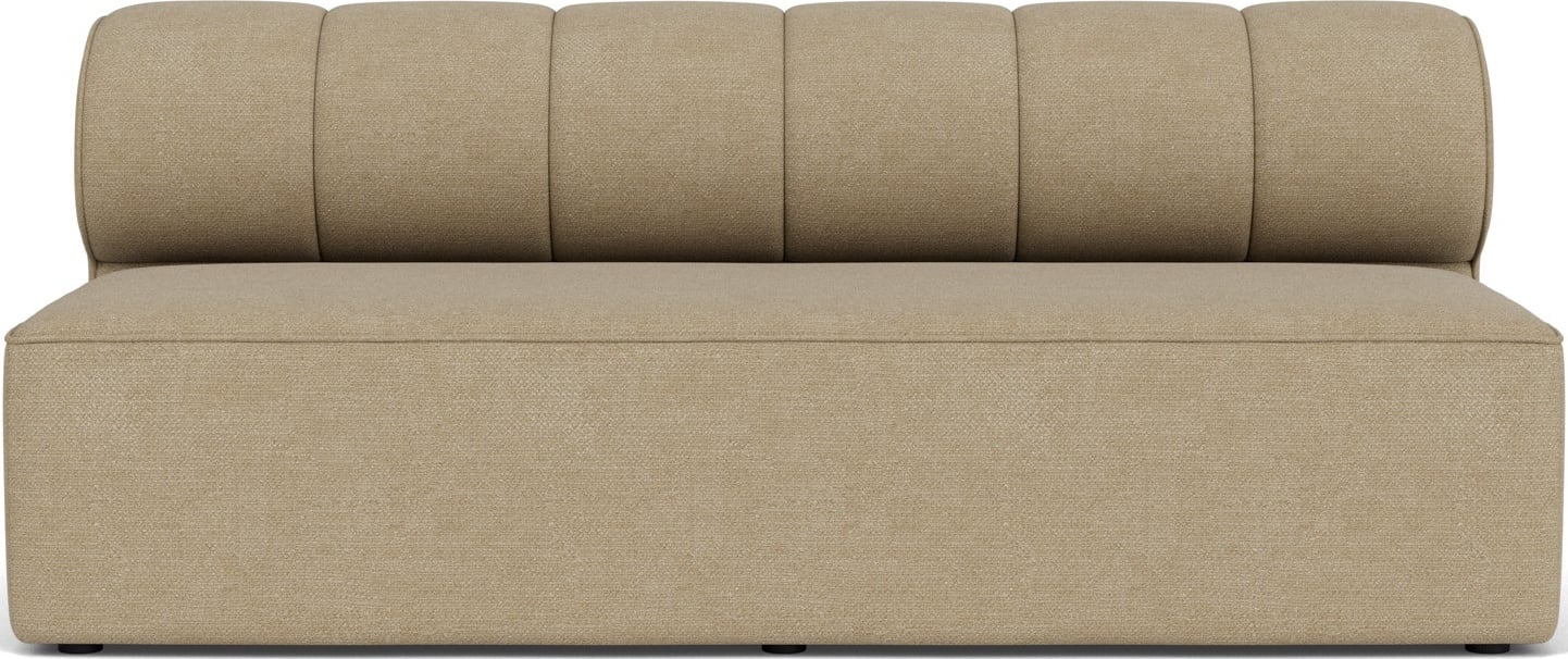 Element środkowy sofy modułowej Eave Seamline Bouclé 172 cm beżowy
