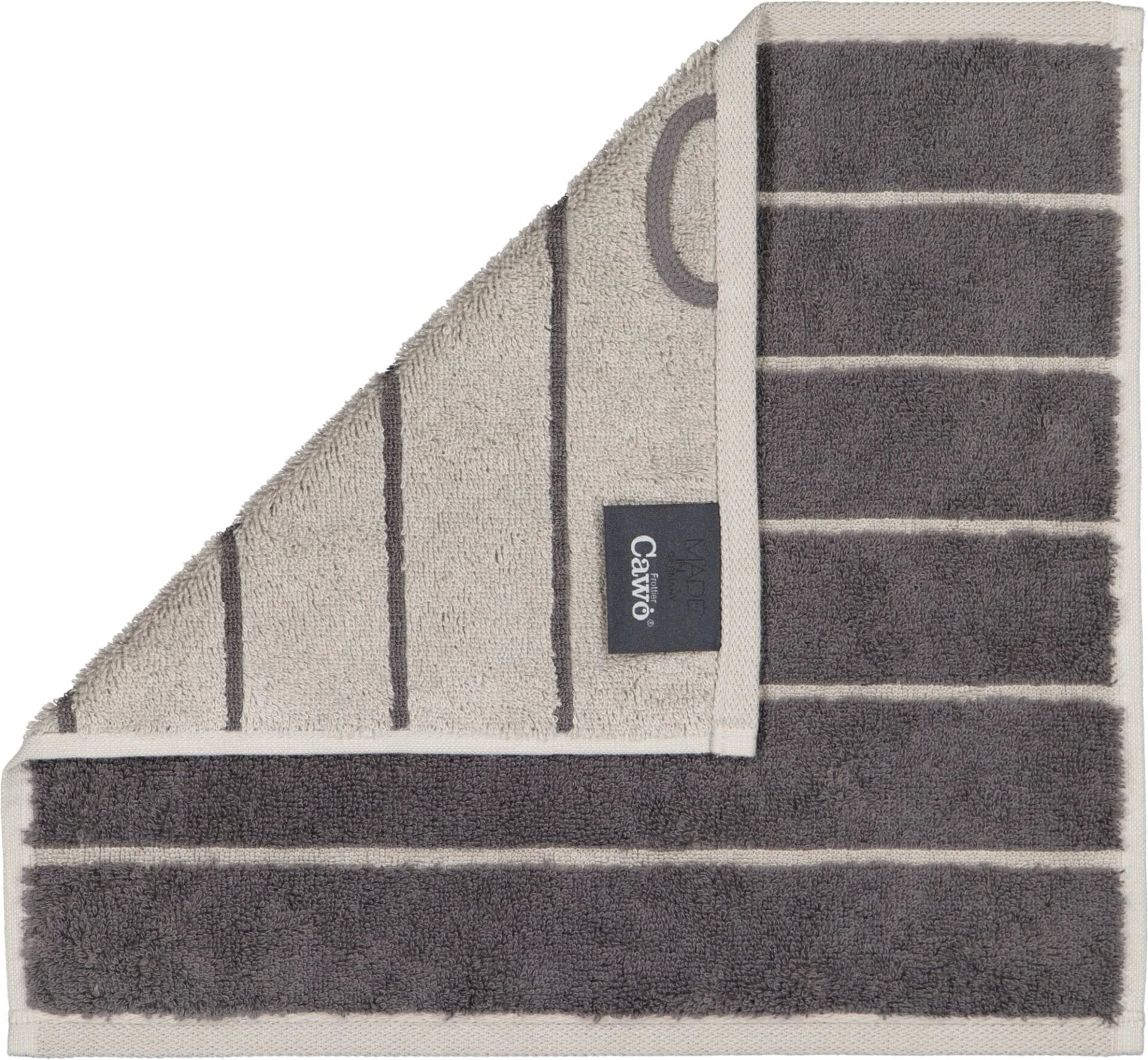 Ręcznik do twarzy Balance dwustronny 30 x 30 cm antracytowy