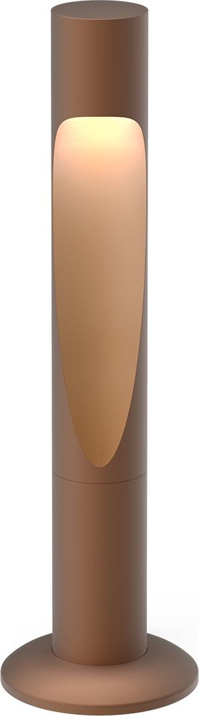 Lampa ogrodowa Flindt LED 2700K 34 5 cm brązowa z mocowaniem kotwicą bez adaptera