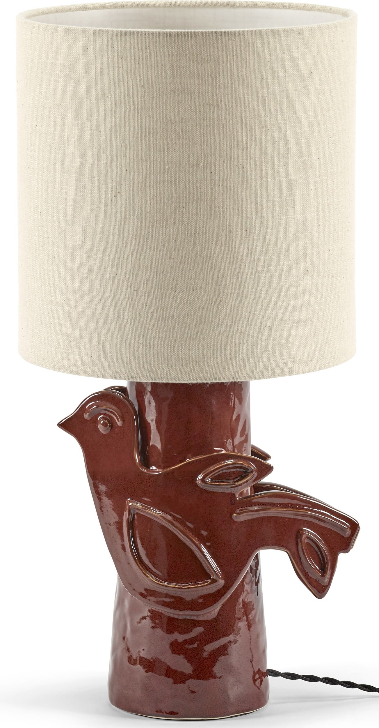 Lampa stołowa Paloma czerwona