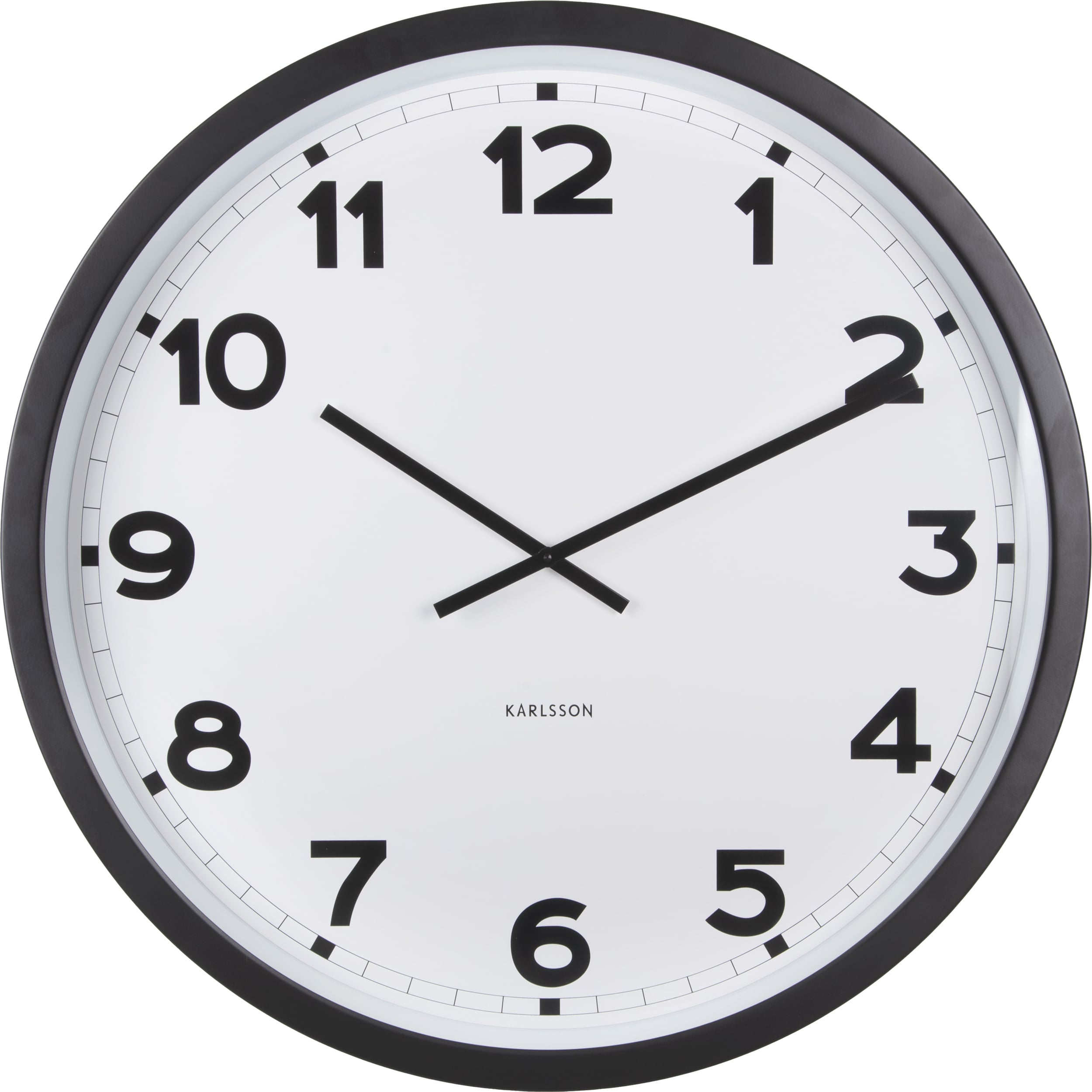 Zegar ścienny New Classic 80 cm biały