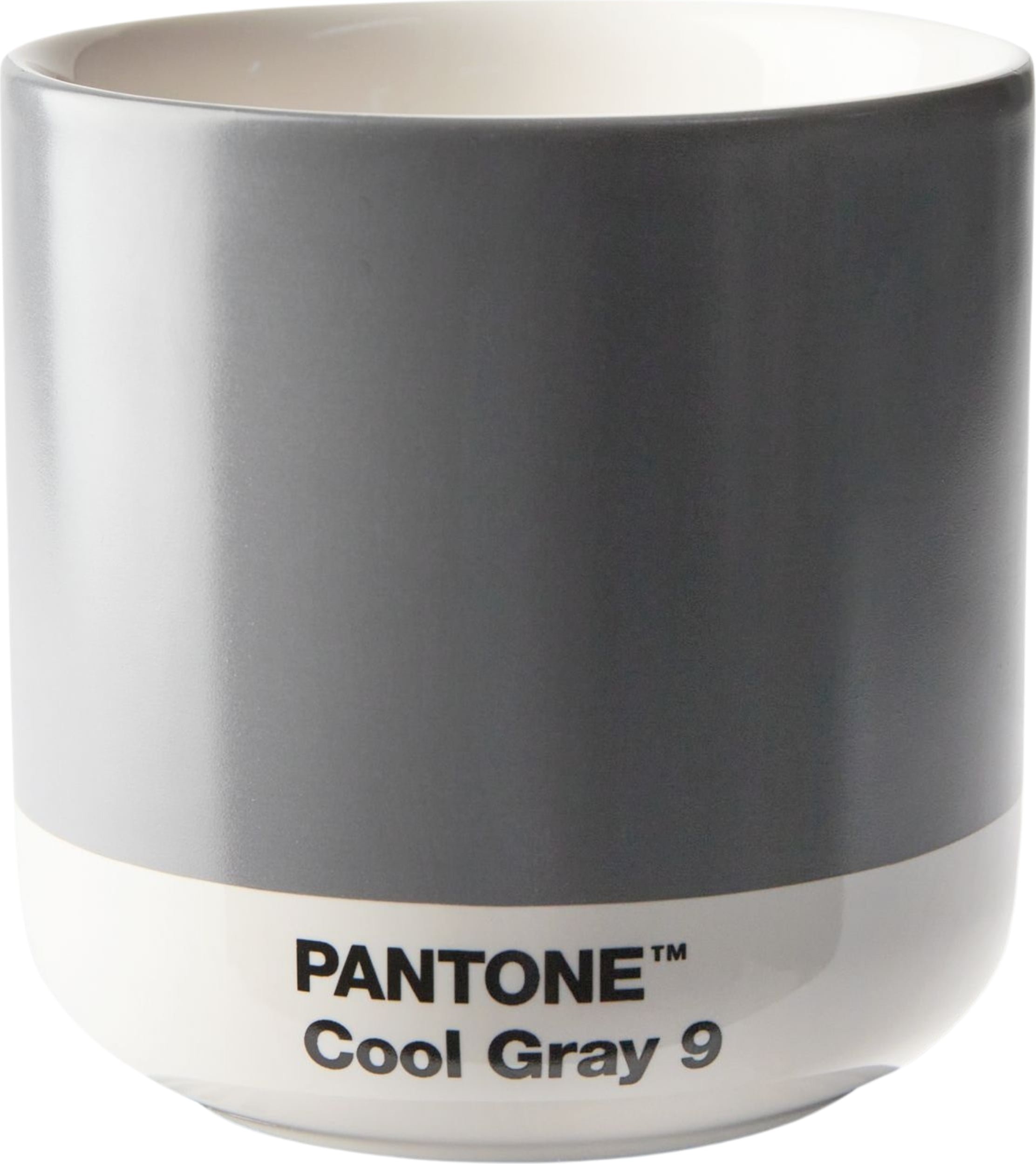 Kubek termiczny Pantone 190 ml szary