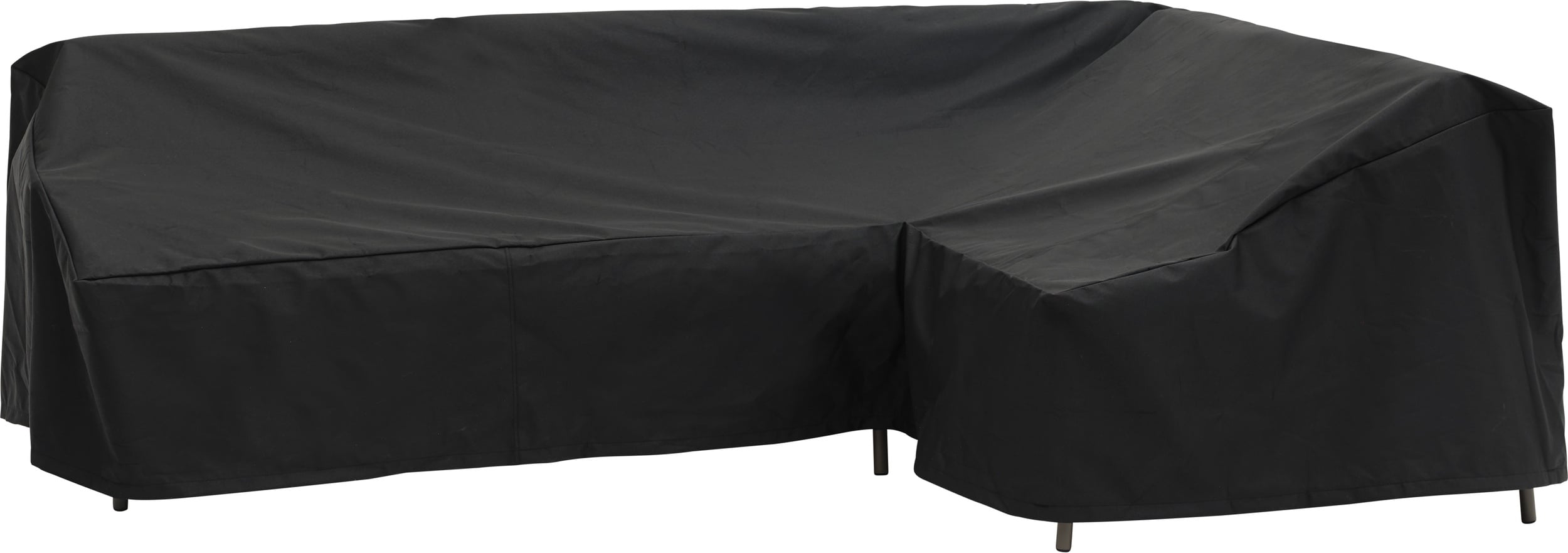 Pokrowiec na narożnik Outdoor Cover konfiguracja 4+5 czarny