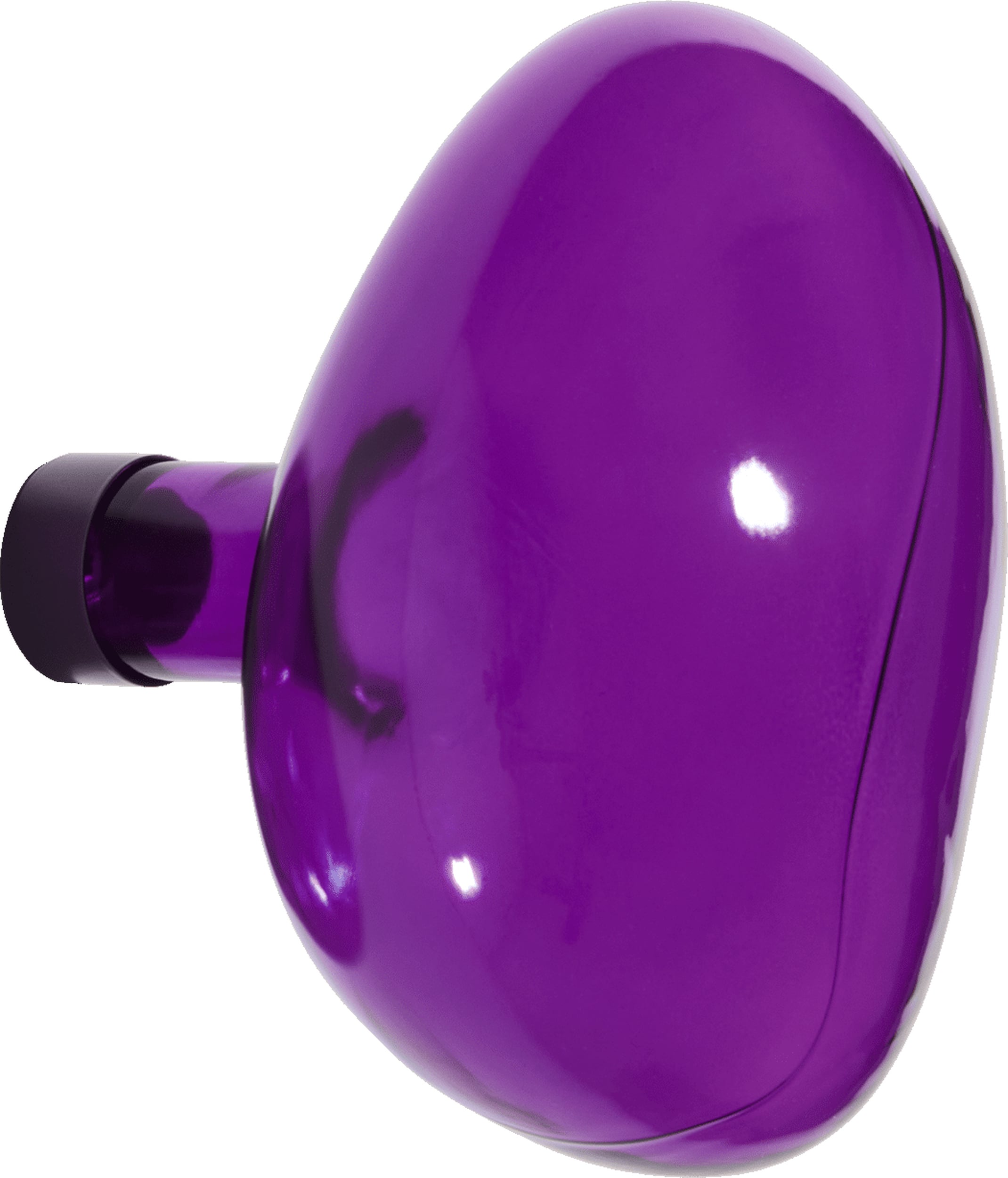 Haczyk ścienny Bubble 15 cm fioletowy