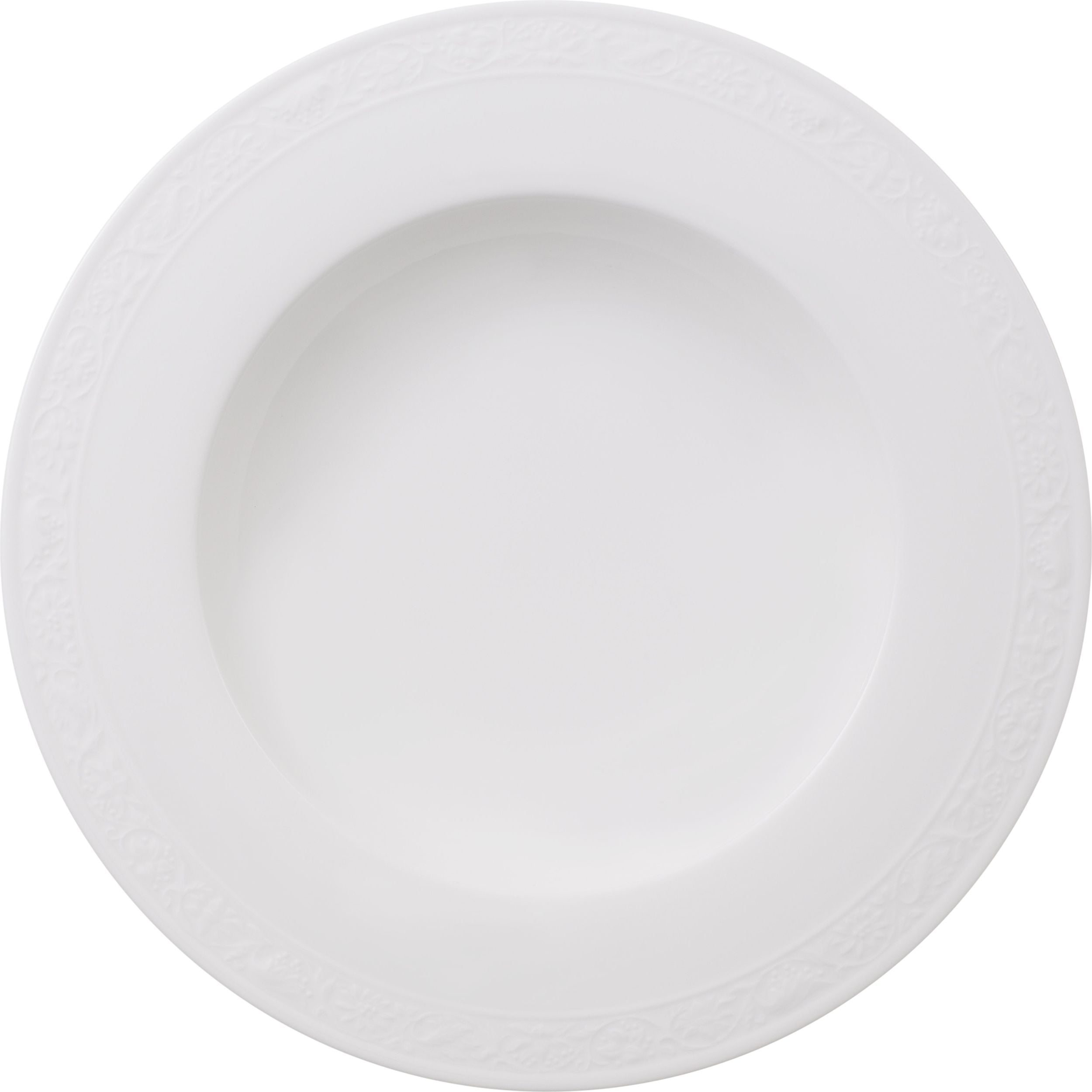 Talerz głęboki White Pearl 24 cm