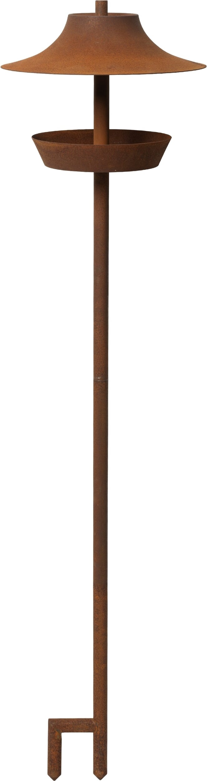 Karmnik dla ptaków Cortivo 100 cm rdzawy brąz
