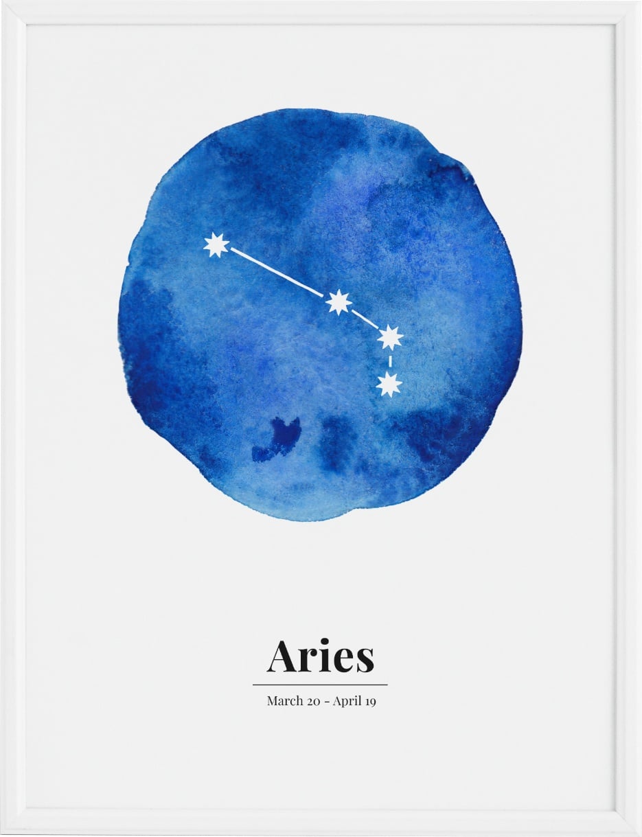 Plakat Aries 30 x 40 cm