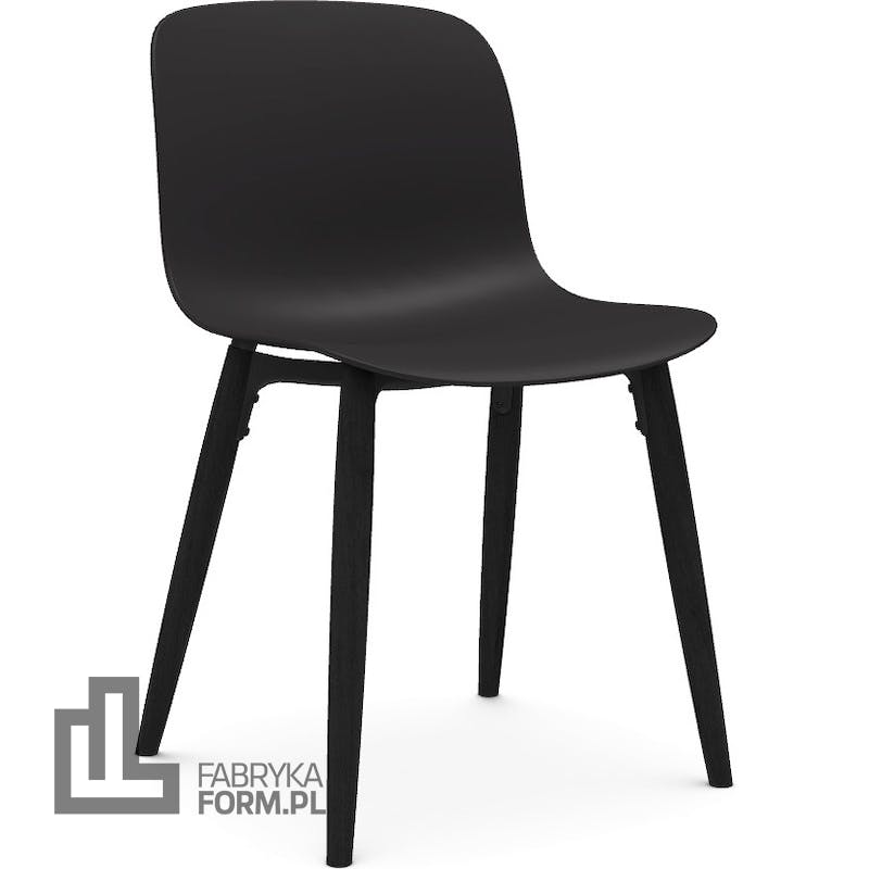 Krzesło Troy czarne nogi jesion barwiony