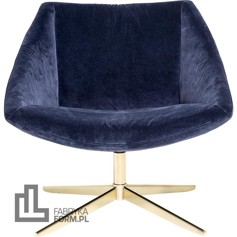 Fotel Elegant niebieski