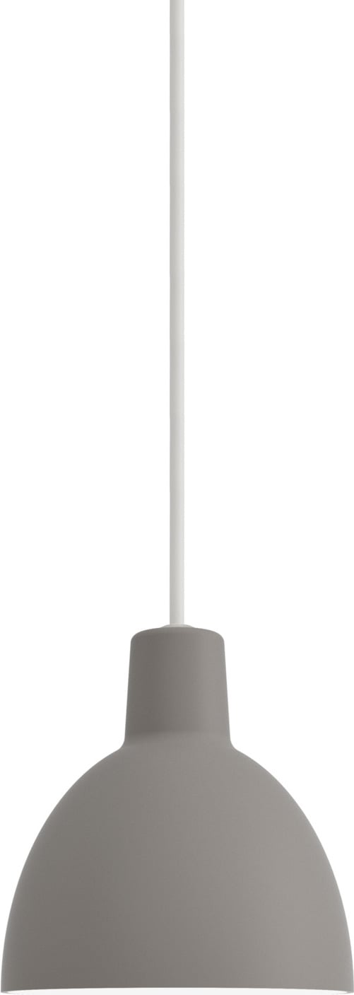 Lampa wisząca Toldbod 12 cm jasnoszara