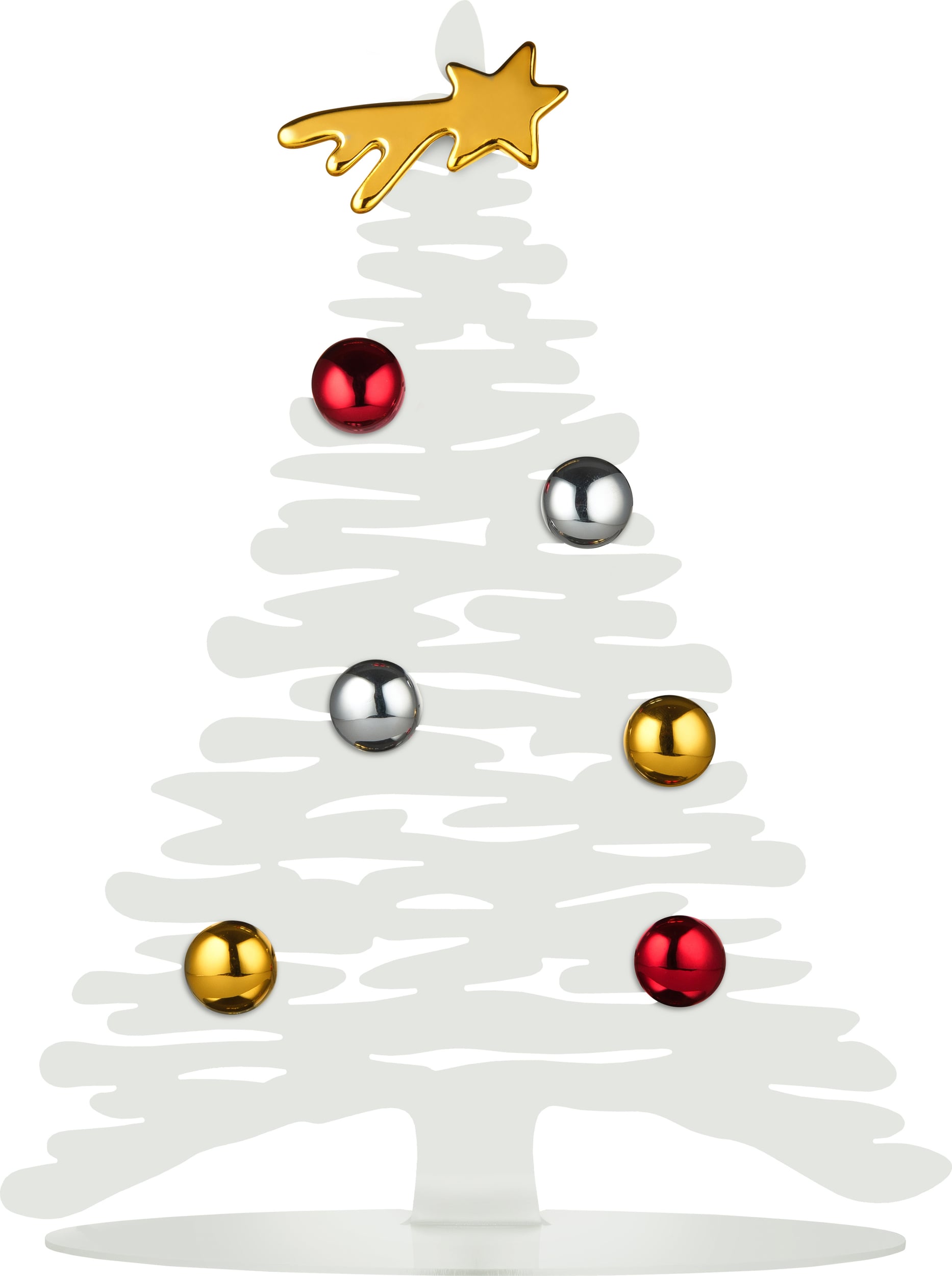Dekoracja świąteczna Bark for Christmas biała