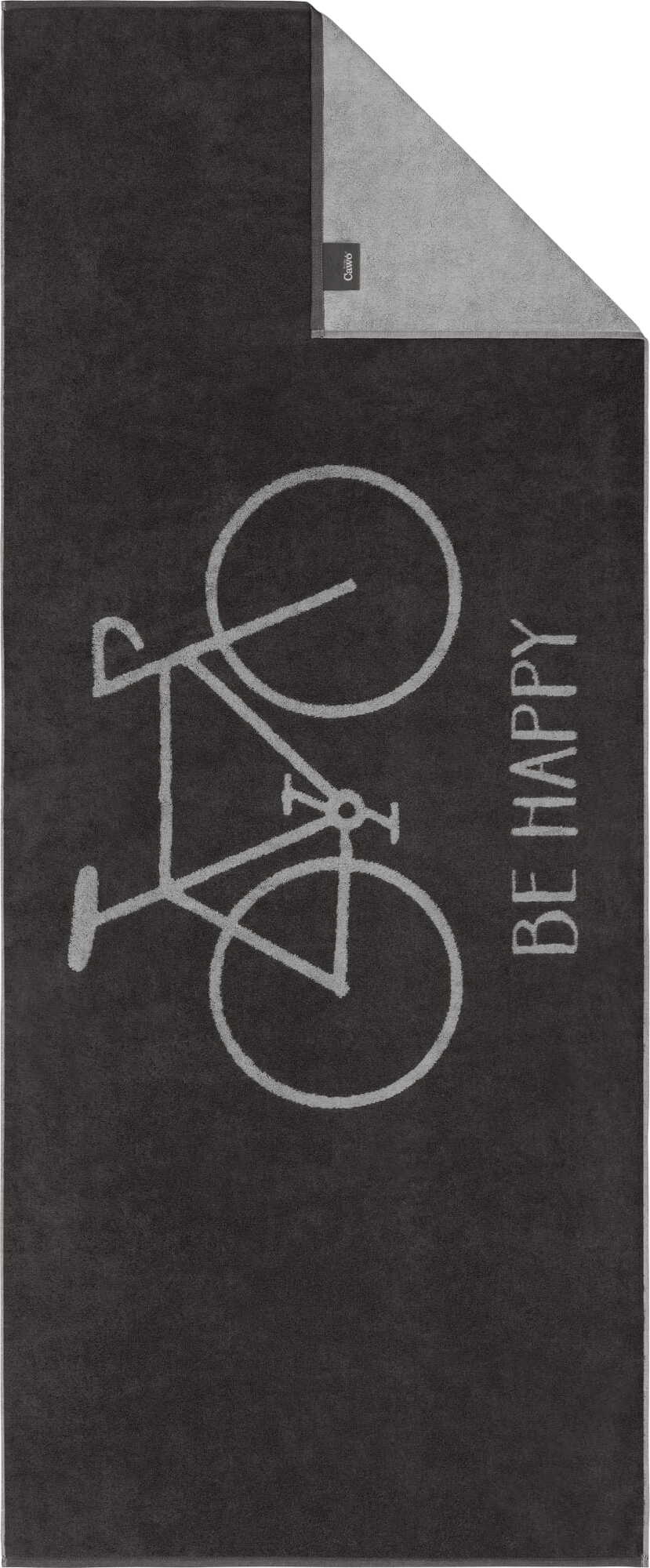 Ręcznik do sauny Travel Bicycle 70 x 180 cm ciemnoszary